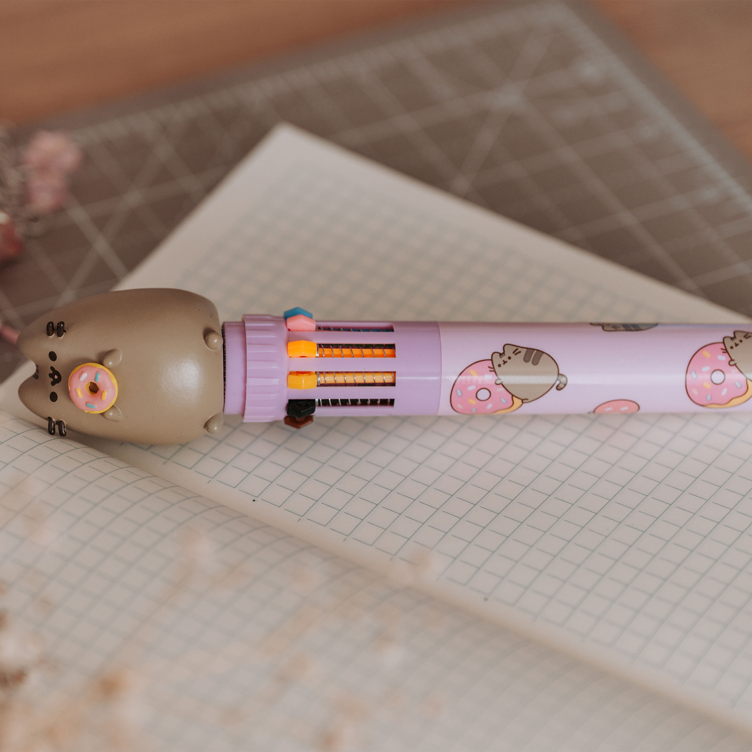 Pusheen - Moments stylo 10 couleurs