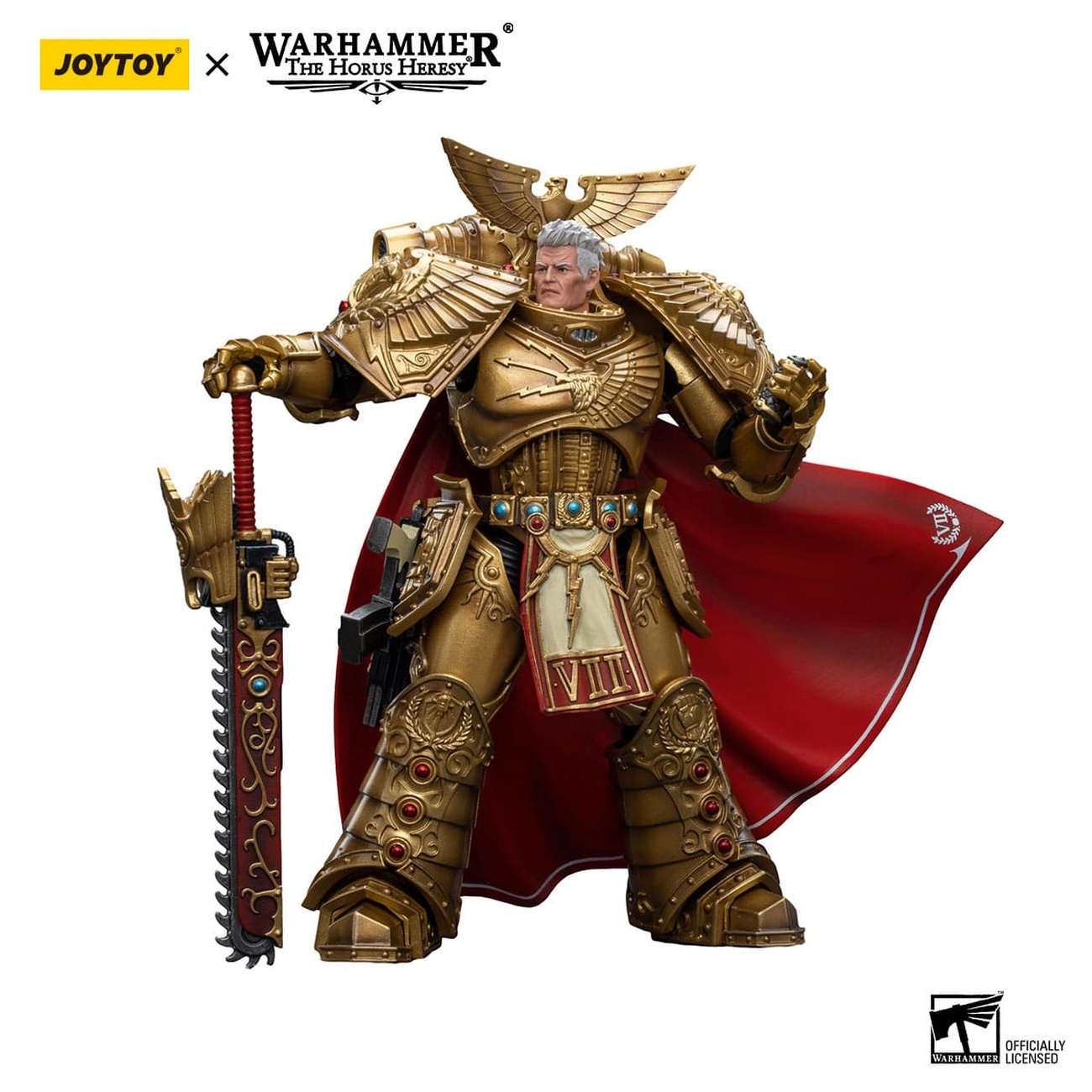 Warhammer The Horus Heresy action figure 1/18 Imperial Fists Rogal Dorn Primarca della 7ª Legione 12 cm