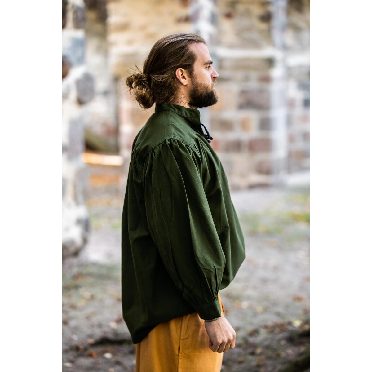 Medieval Shirt Ludwig green