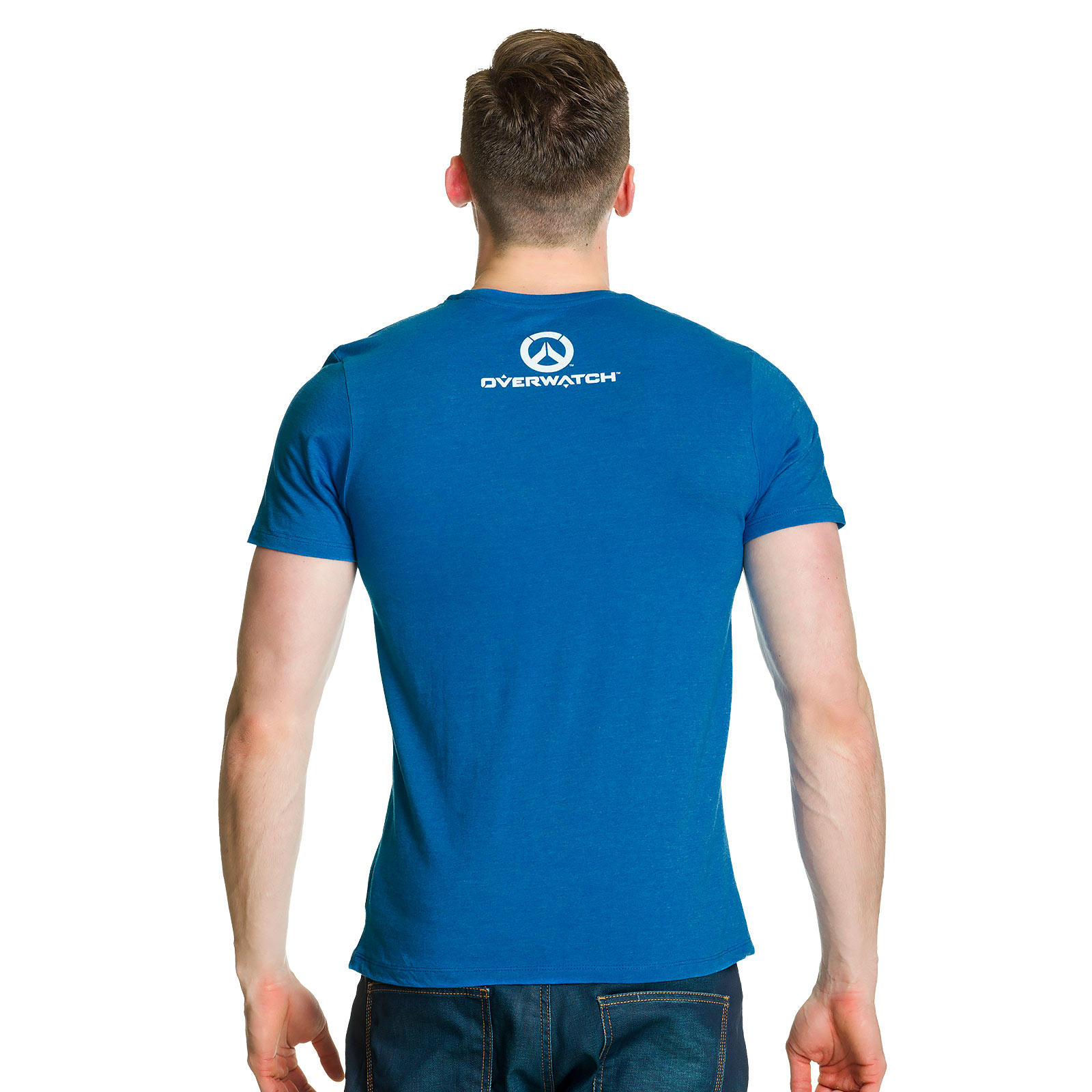 Overwatch - T-shirt Mei bleu