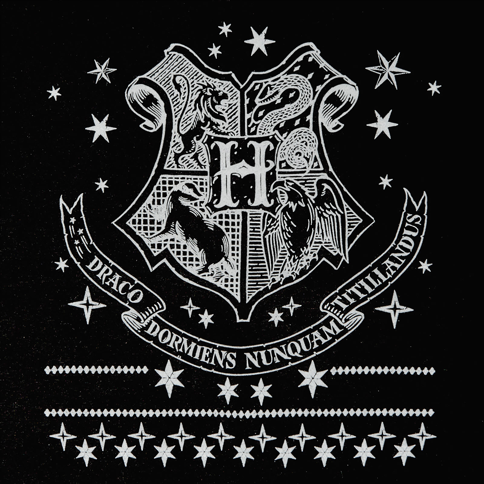Harry Potter - Hogwarts Wappen Sweater schwarz