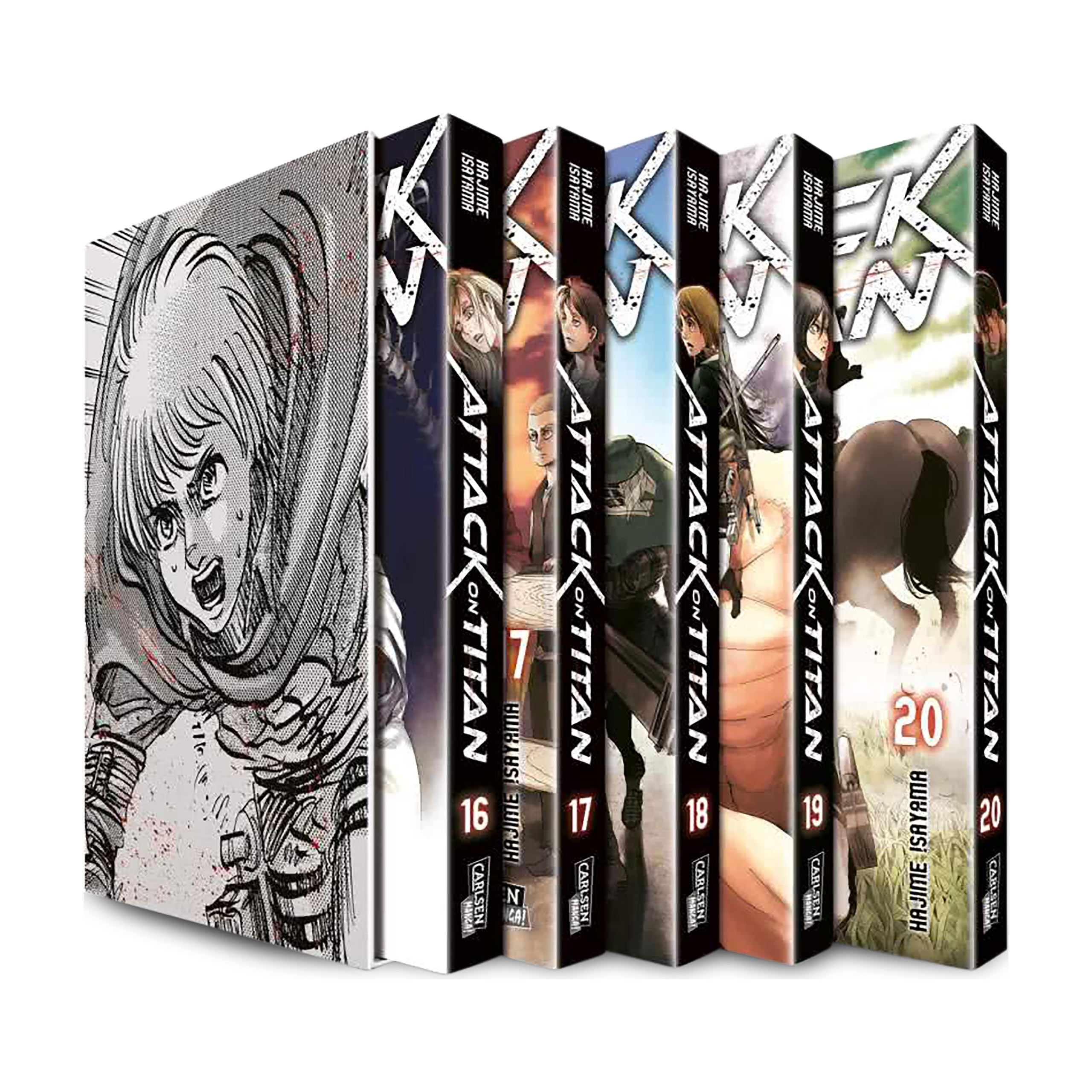 Attack on Titan - Coffret Collection Volumes 16-20