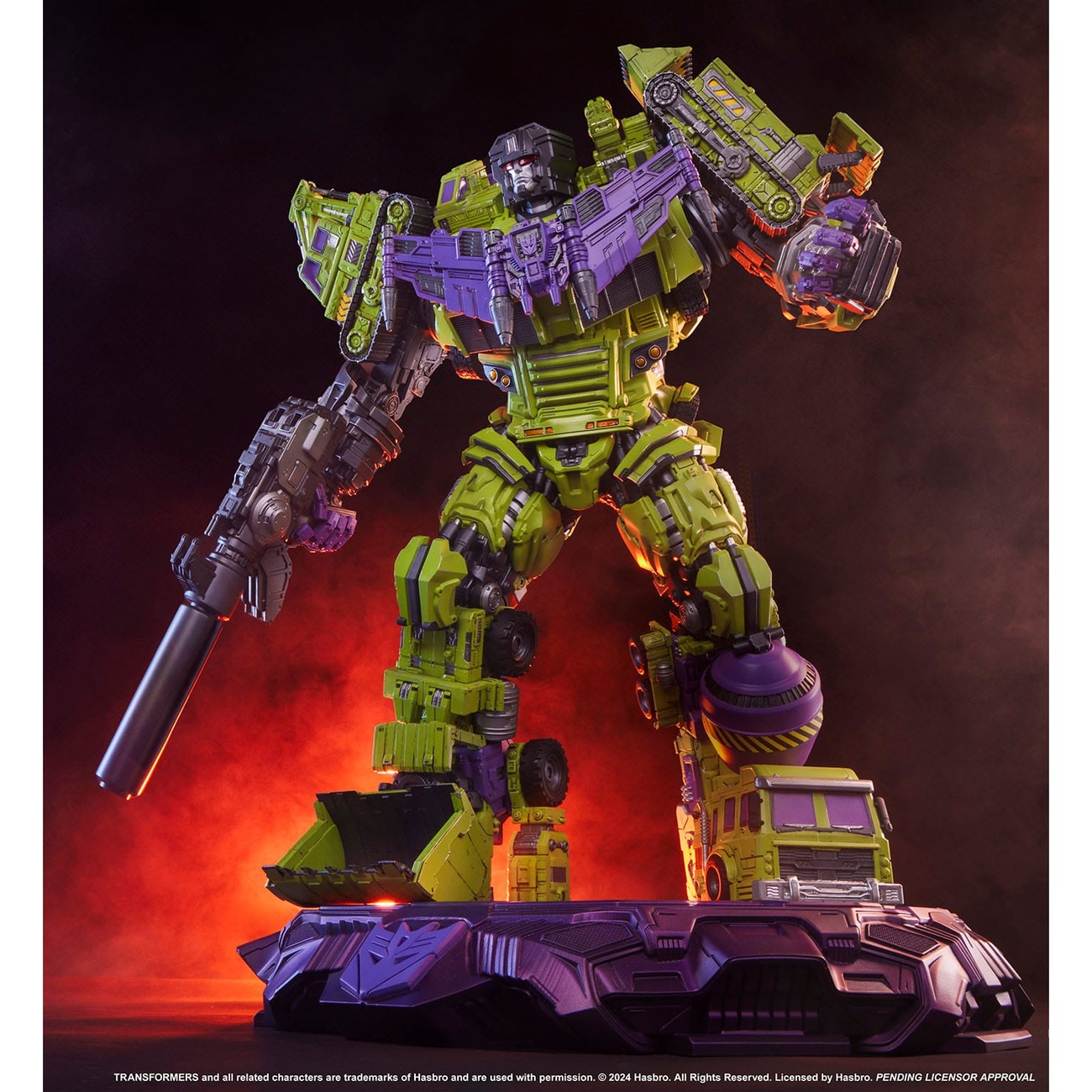 Transformers Museum Scale Statue Devastator 114 cm | Elbenwald