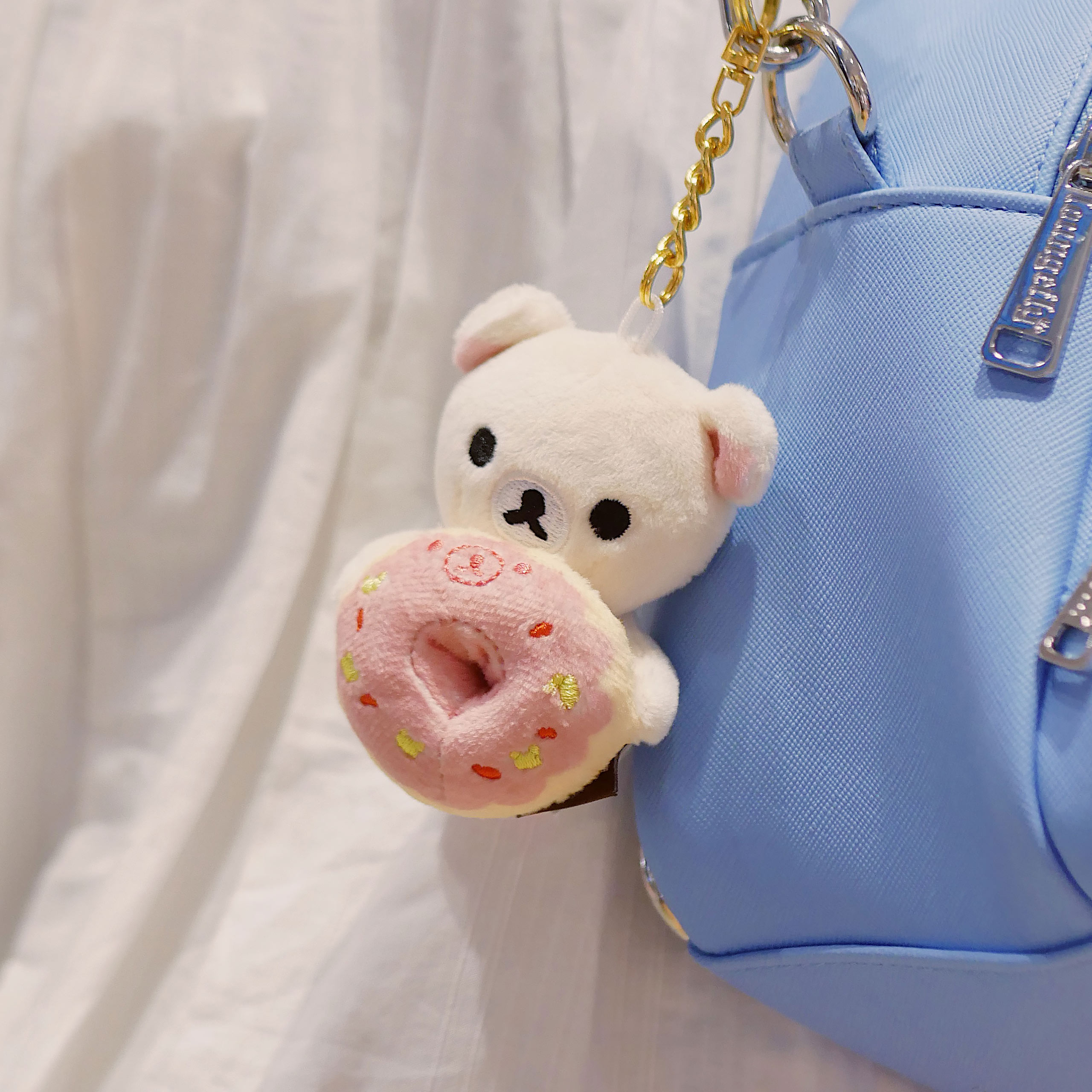Rilakkuma - Portachiavi in peluche misterioso Deli
