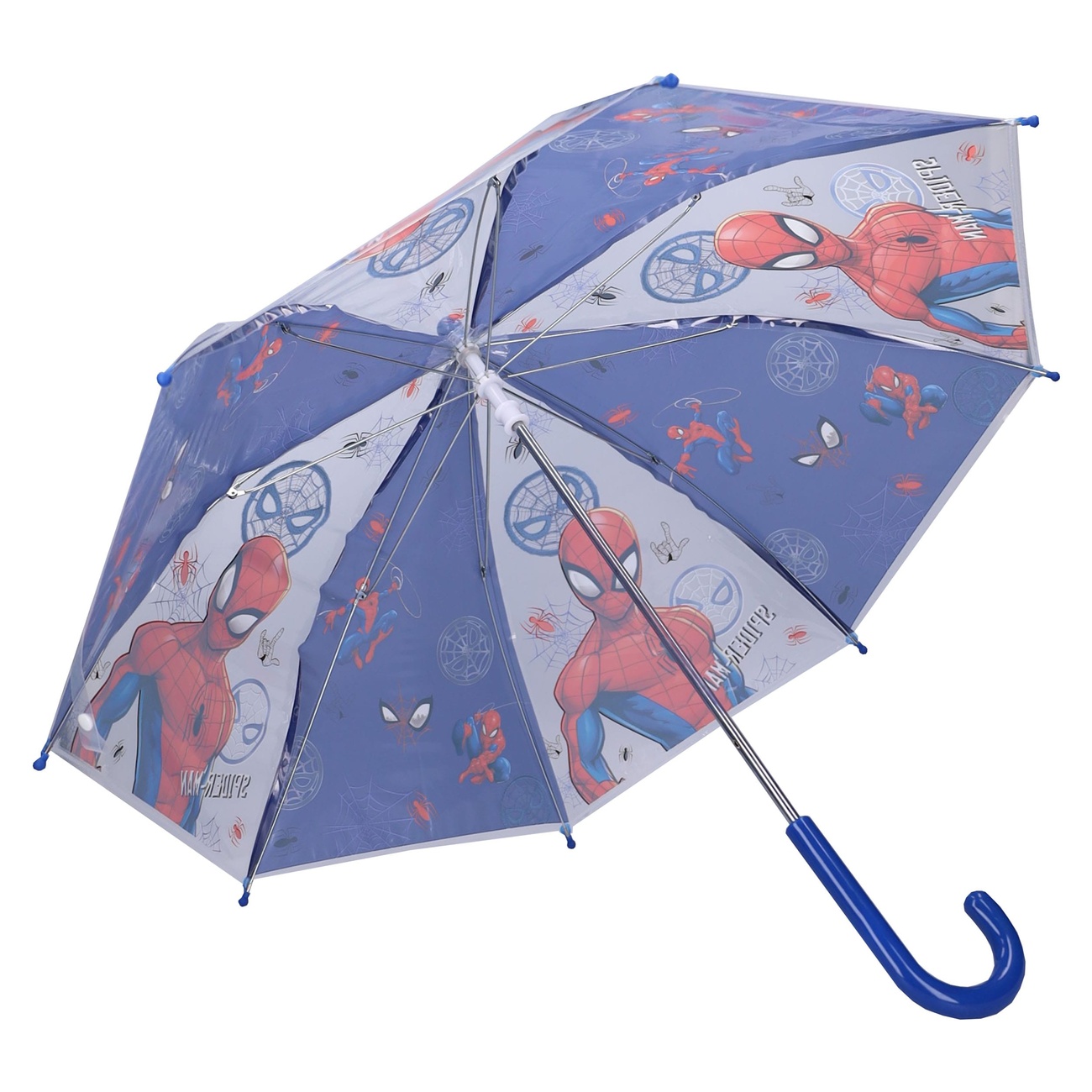 Spider-Man Umbrella Rainy Days Blue