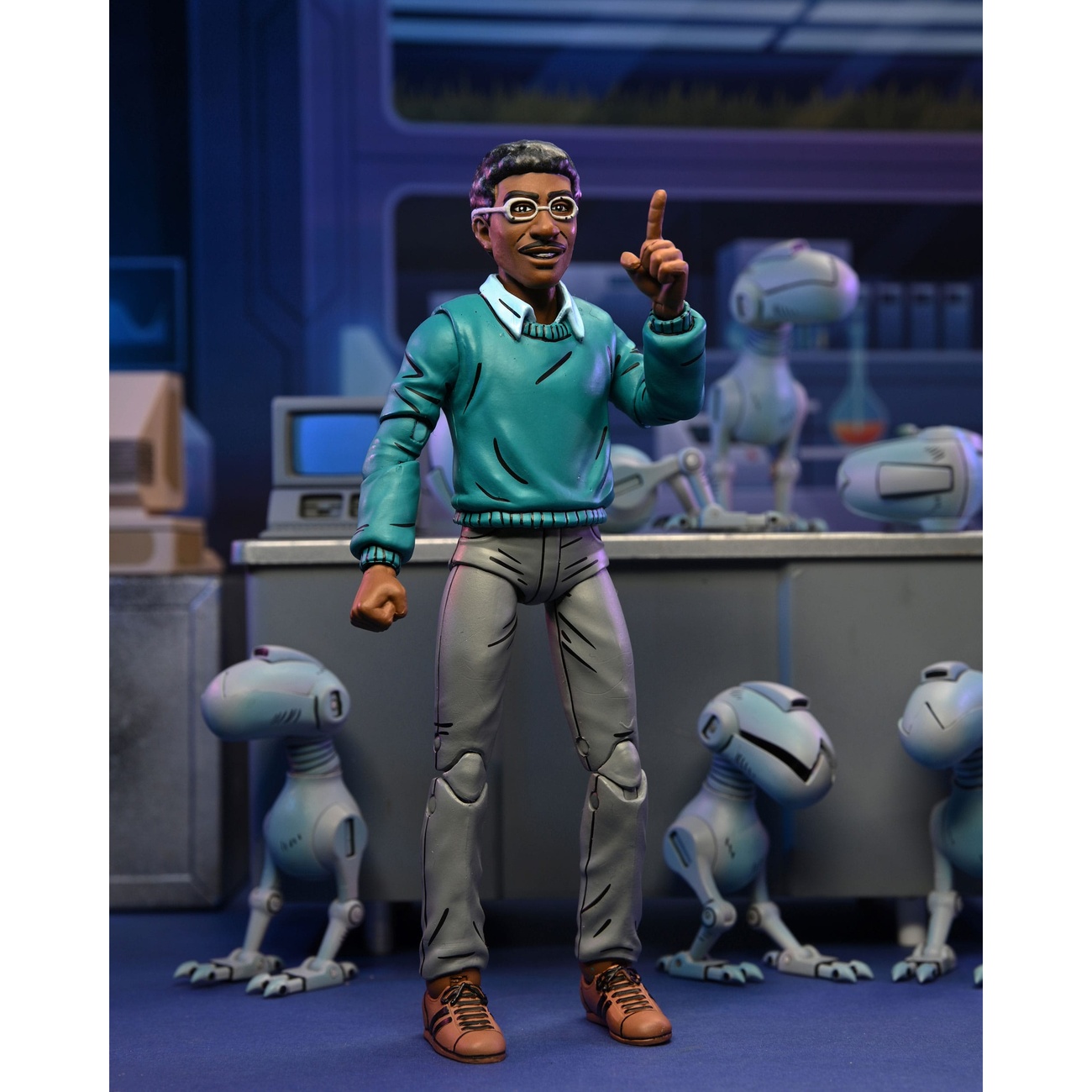 Teenage Mutant Ninja Turtles (Mirage Comics) action figure Baxter Stockman 18 cm