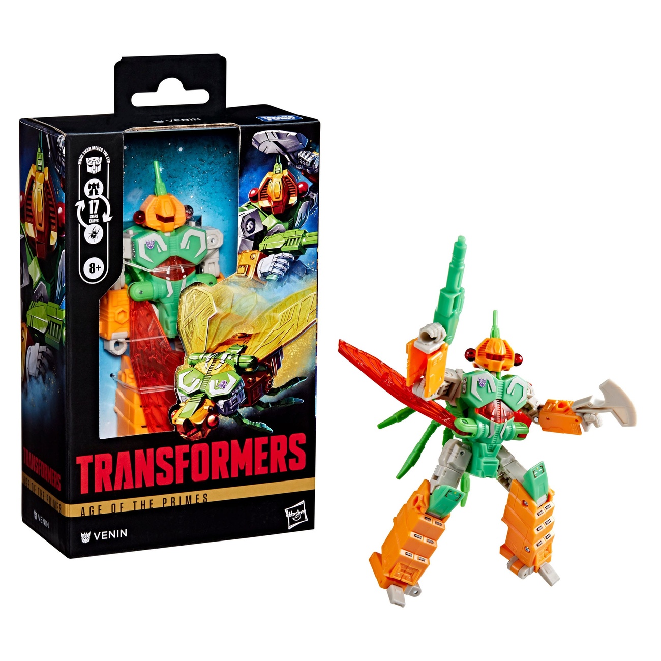 Transformers Age of the Primes figurka akcji Deluxe Class Venin 14 cm