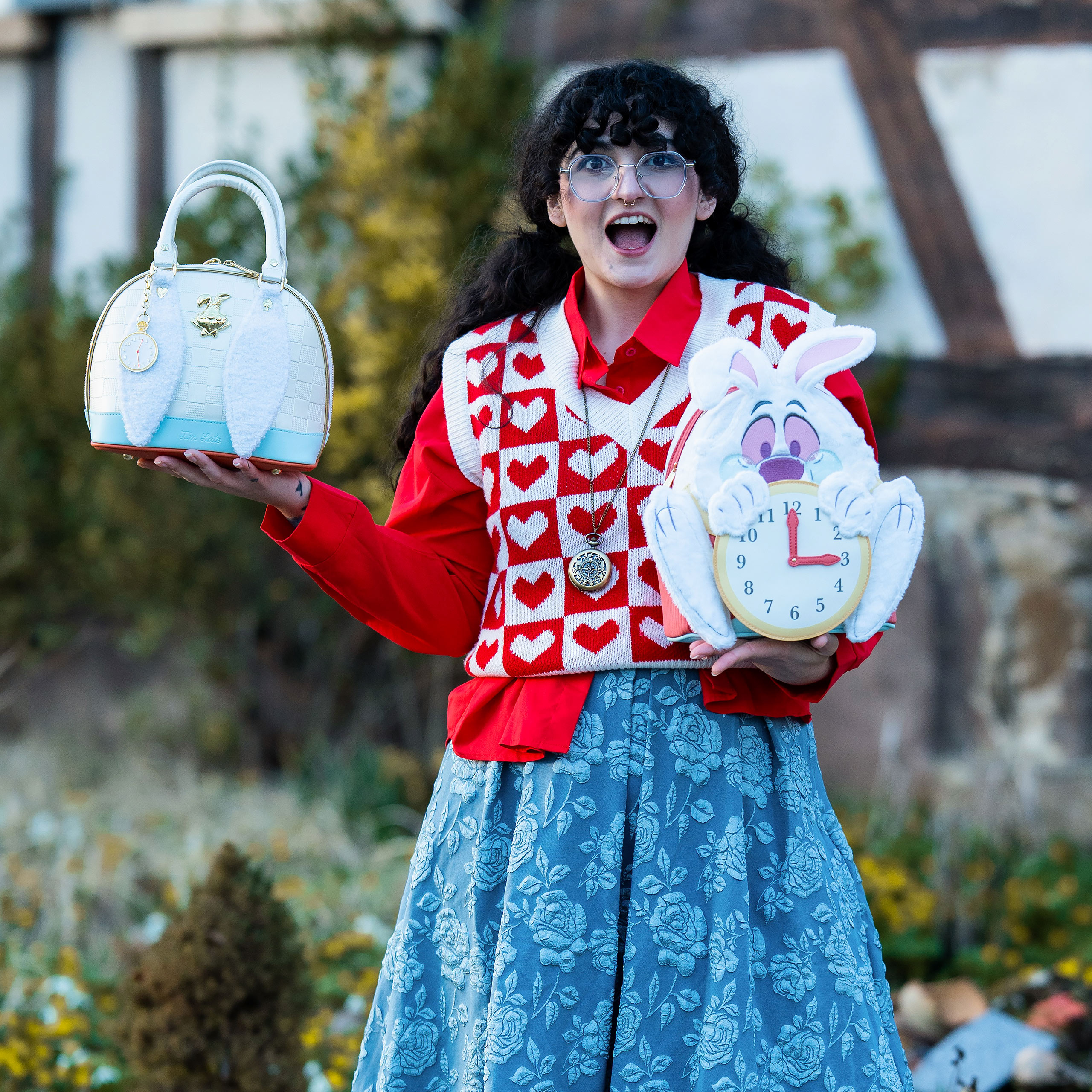 Alice in Wonderland - Witte Konijn Mini Rugzak