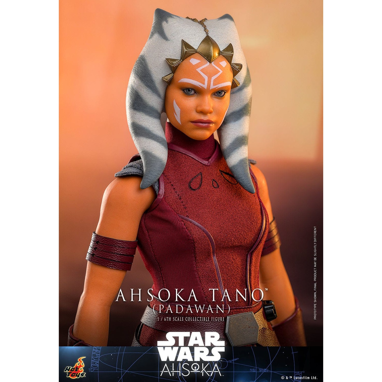 Star Wars: Ahsoka Figura de acción 1/6 Ahsoka Tano (Padawan) 27 cm