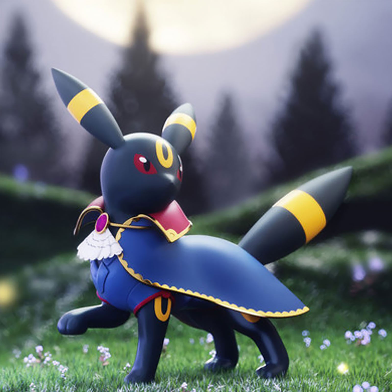 Pokemon - Umbreon Longbowang Figuur