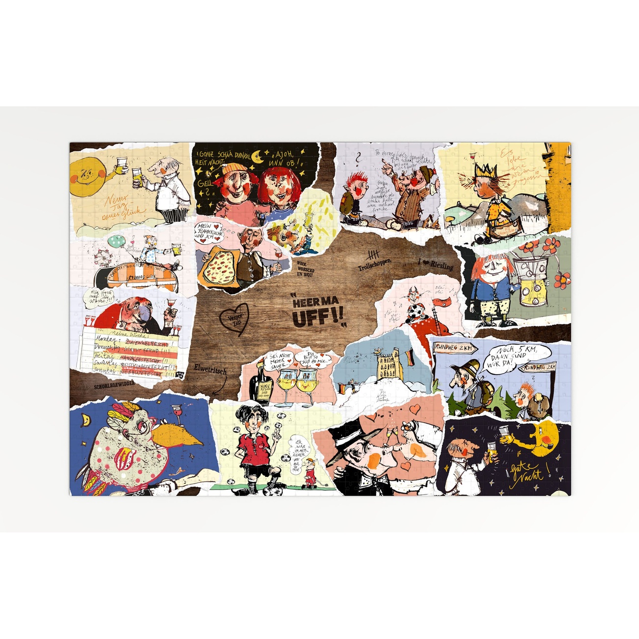 Heer Ma Uff!! - Il puzzle del Palatinato - 1000 pezzi