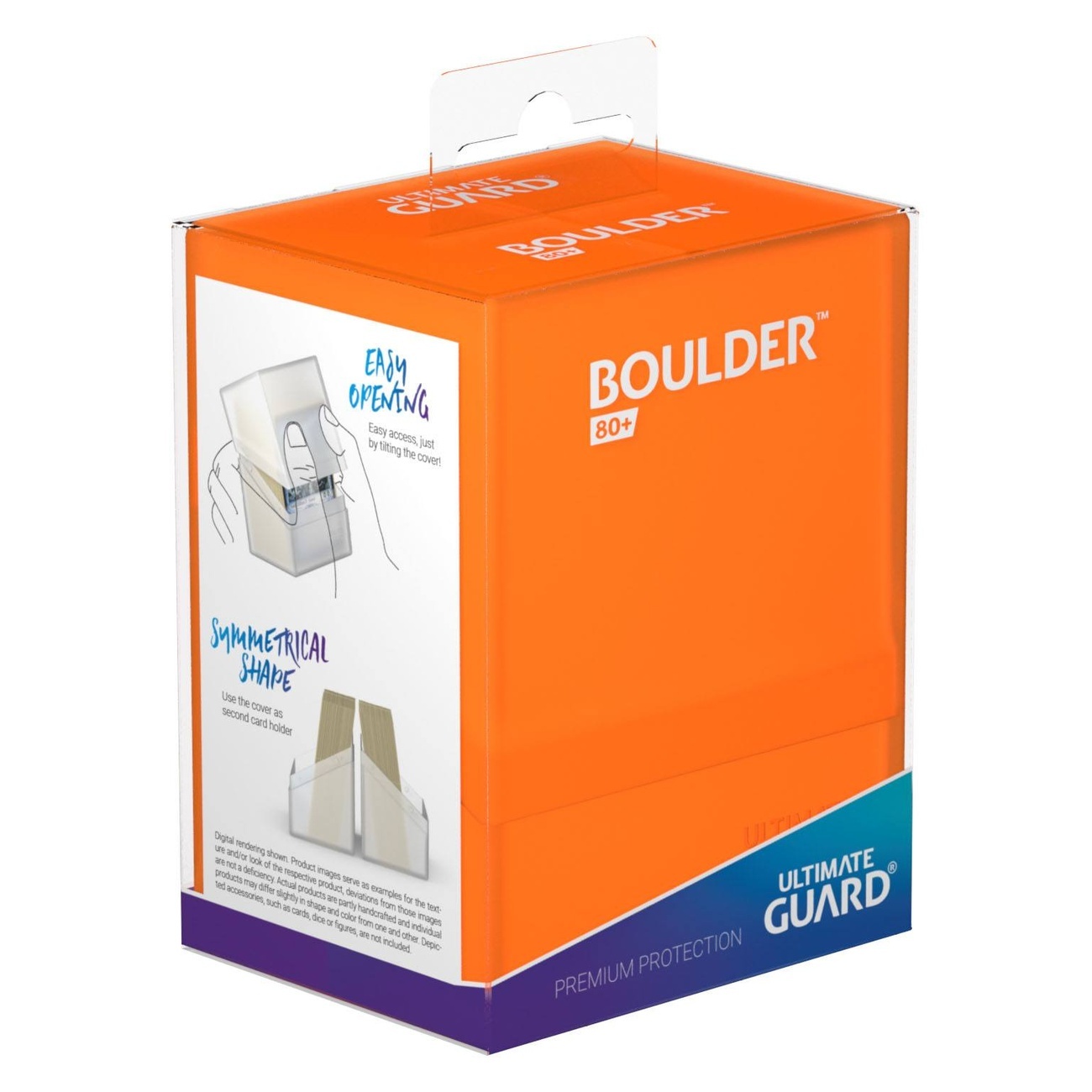 Ultimate Guard Boulder 80+ - Poppy Topaz