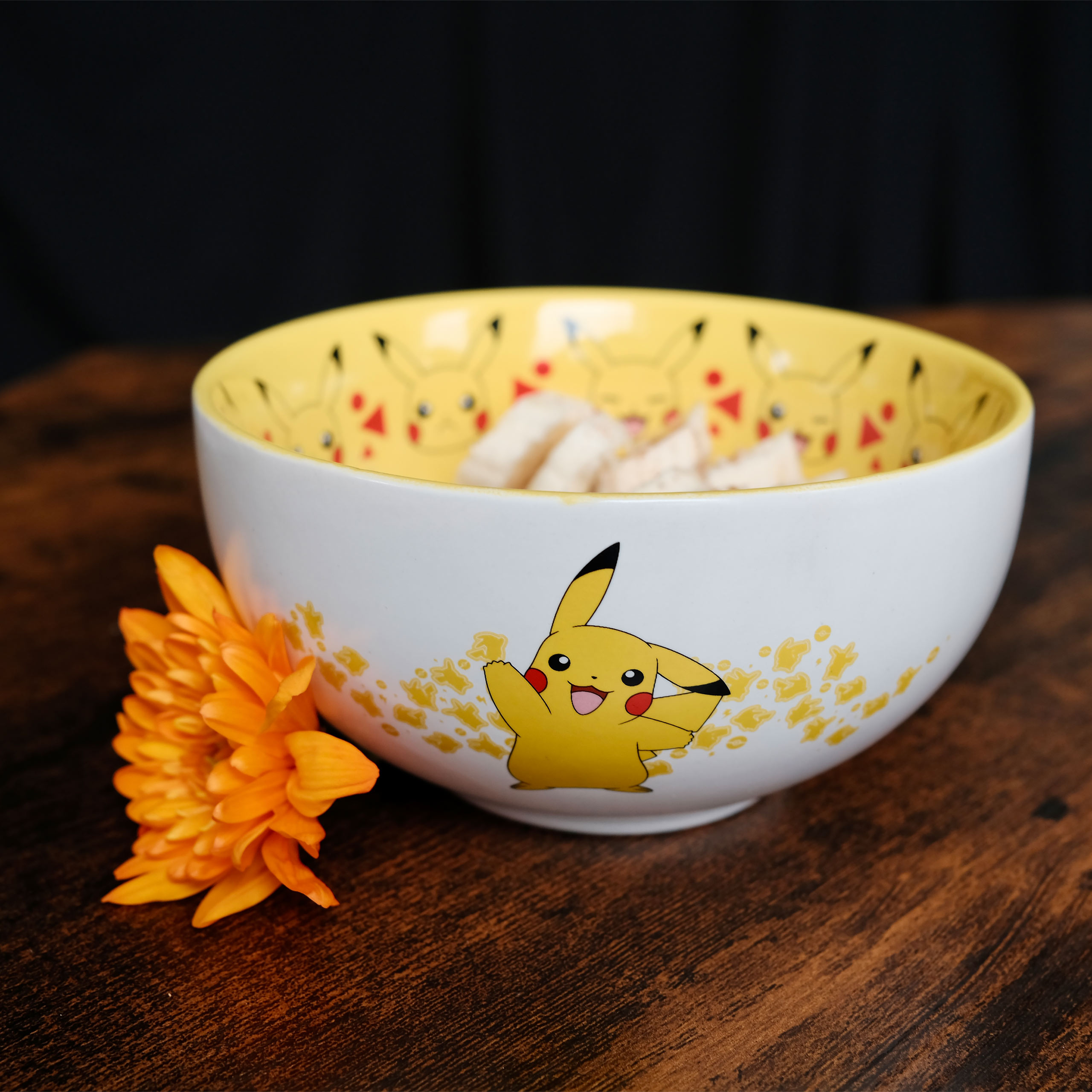 Pokemon - Bol de céréales Pikachu heureux