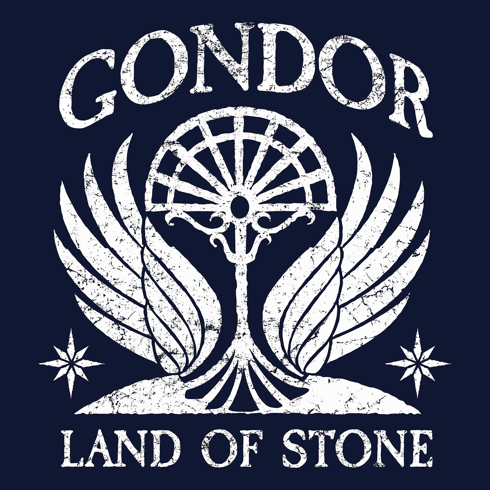 Heer der Ringen - Gondor T-shirt blauw