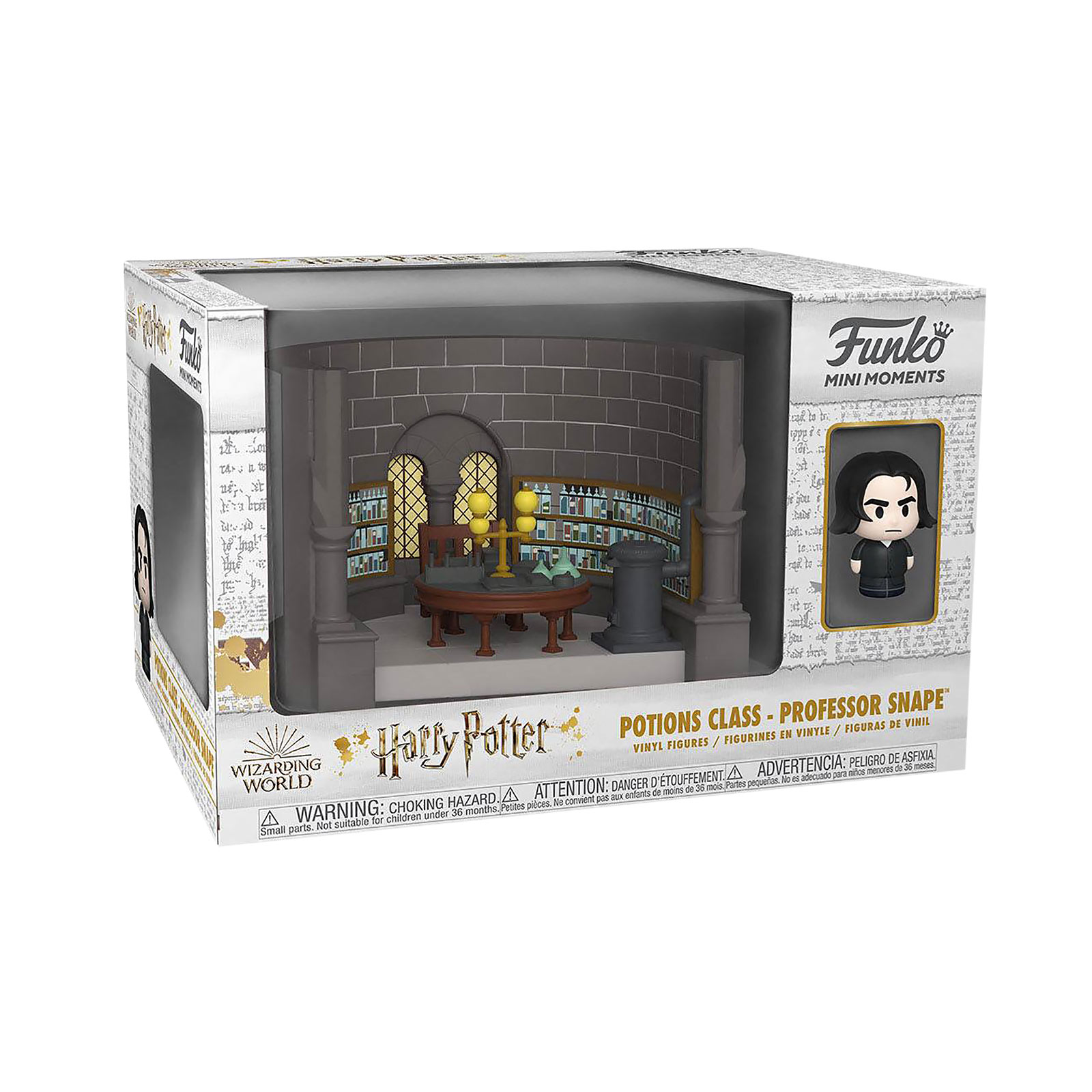 Figure Mini Moments Funko Pop de la Classe de Potions du Professeur Snape - Harry Potter