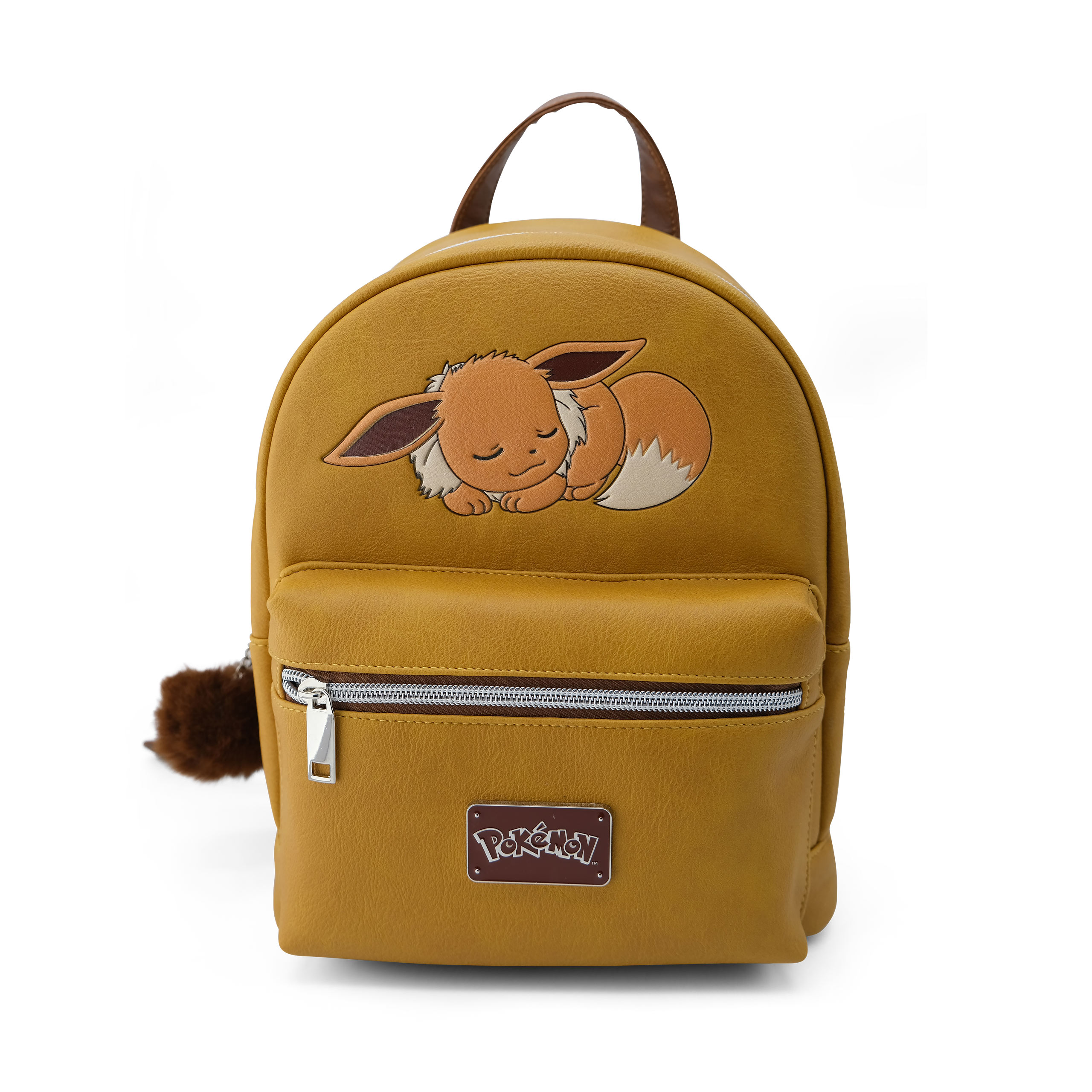 Pokemon - Mochila mini Eevee durmiendo marrón