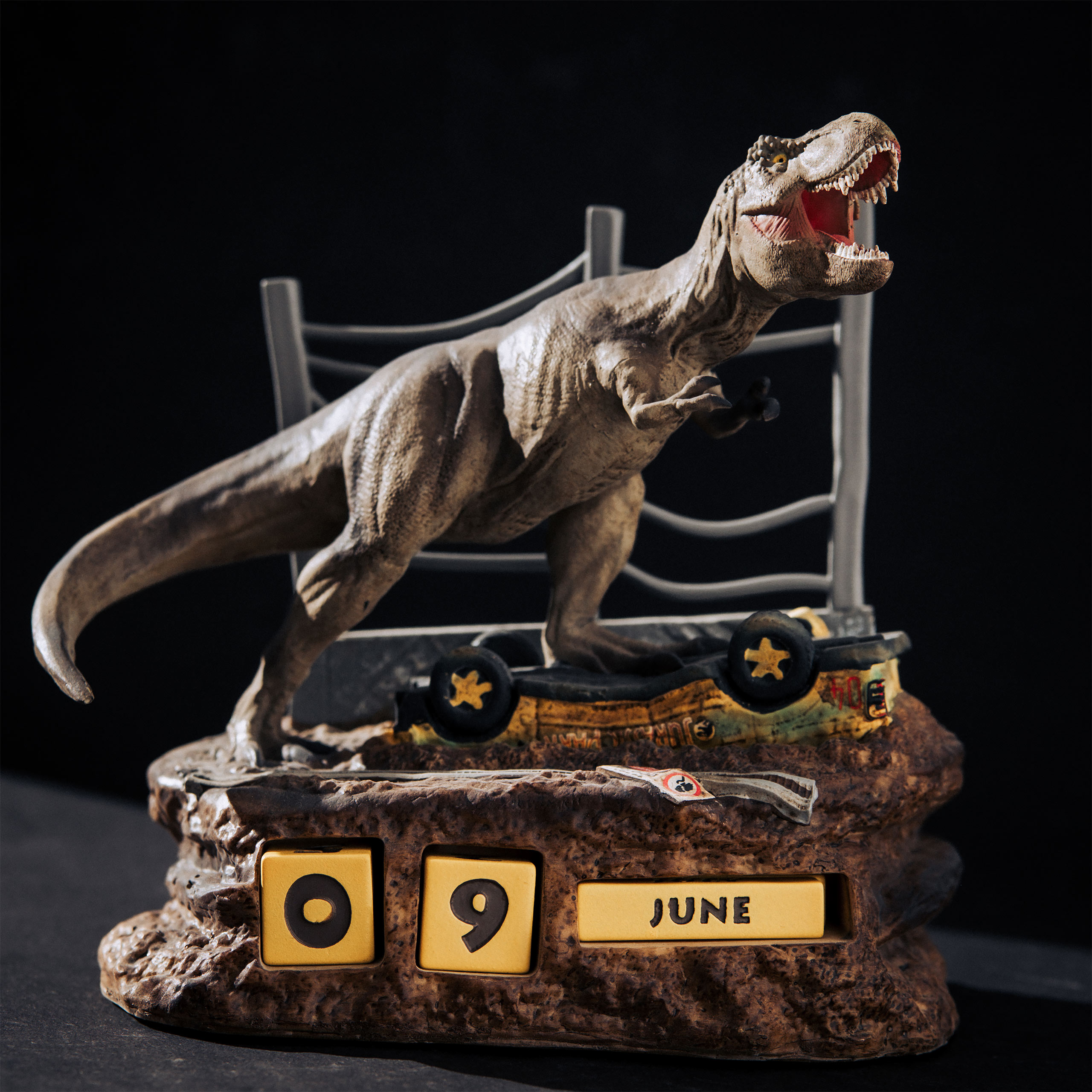 Jurassic Park - T-Rex 3D Annual Calendar