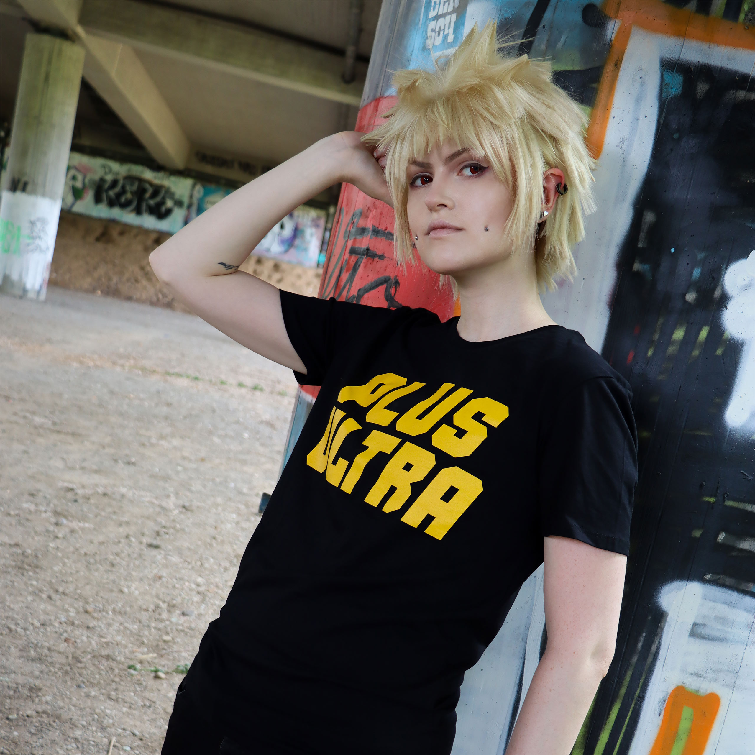 Plus Ultra T-Shirt for My Hero Academia Fans black