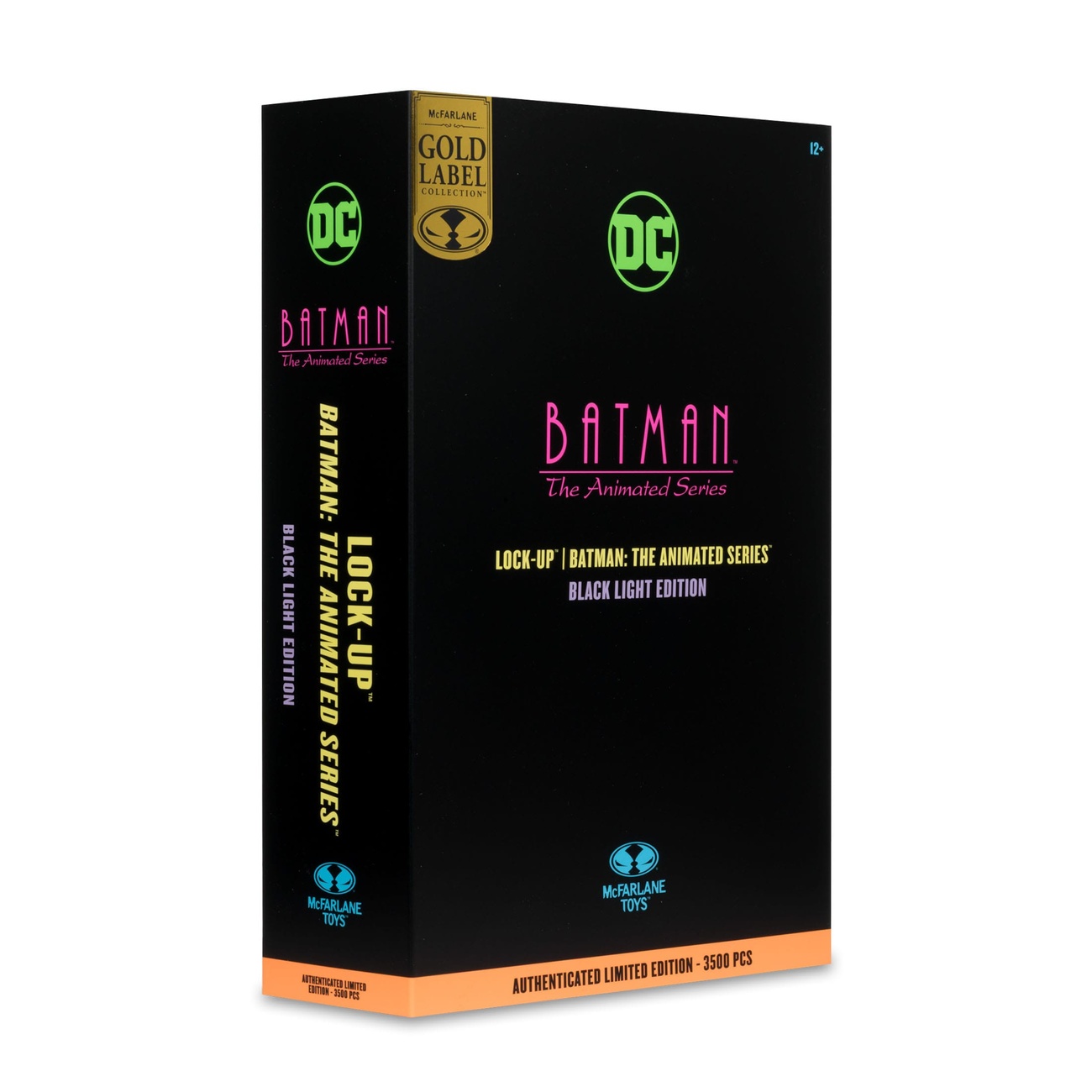 Batman: The Animated Series DC Direct Build-A Actionfigur Wave 5 Lock-Up Black Light Edition (Gold Label) 15 cm