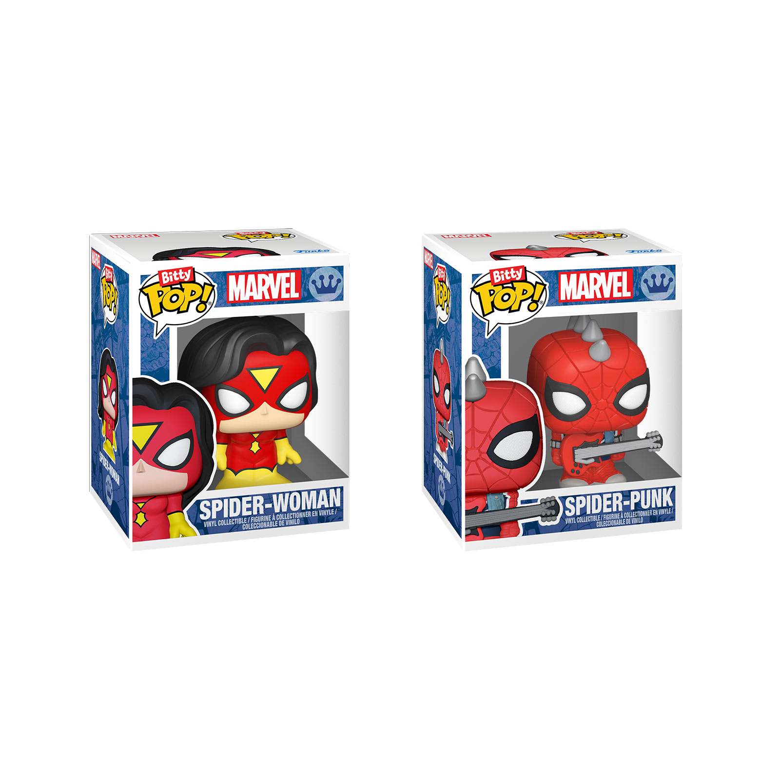 Spider-Man - Spider Funko Bitty POP Display avec 2 figurines