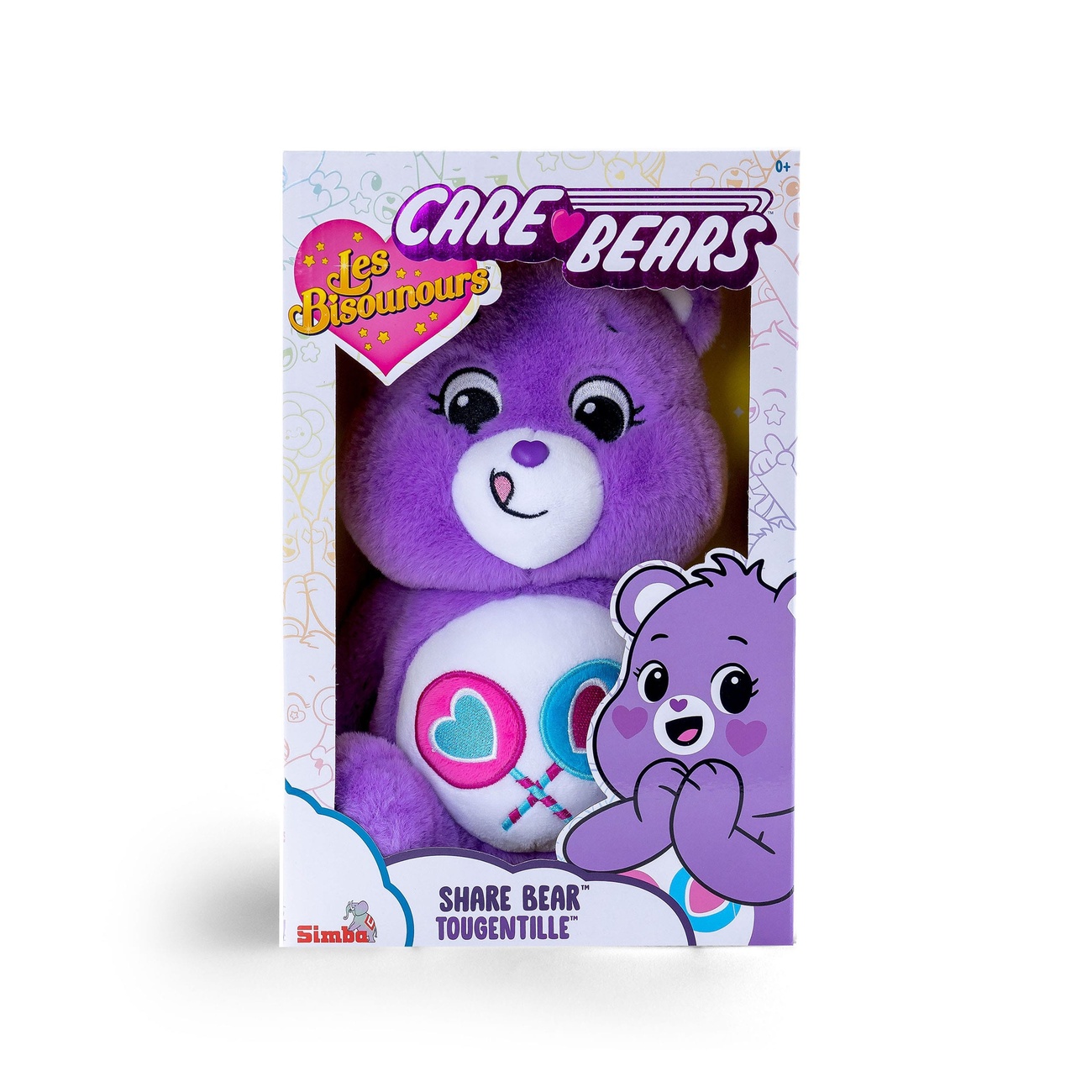 Les Bisounours peluche Share Bear 35 cm