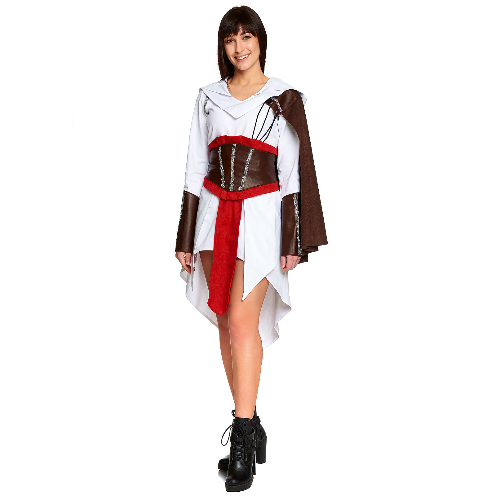 Assassinin Kostüm Damen für Assassins Creed Fans
