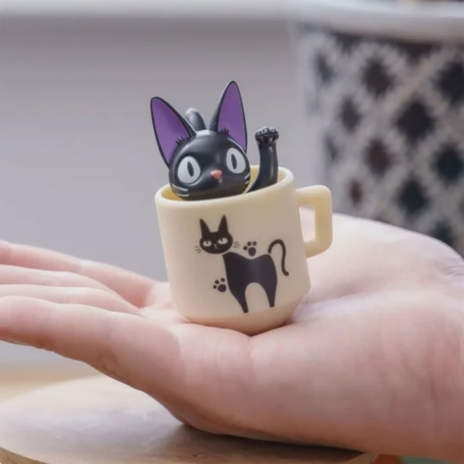 Kiki's Delivery Service - Jiji in Cup Roly-poly Figure