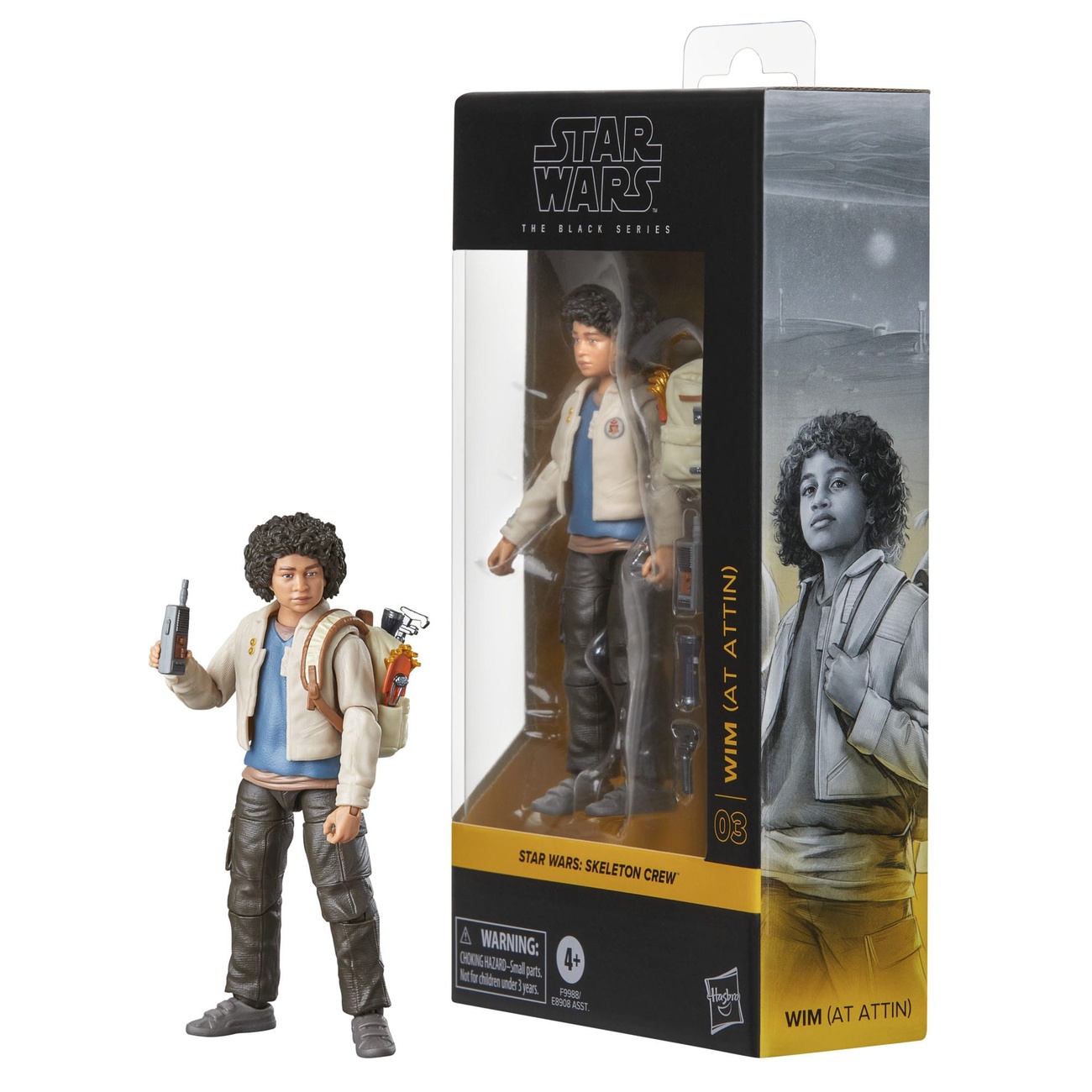 Star Wars: Skeleton Crew Figura Black Series Wim (At Attin) 15 cm