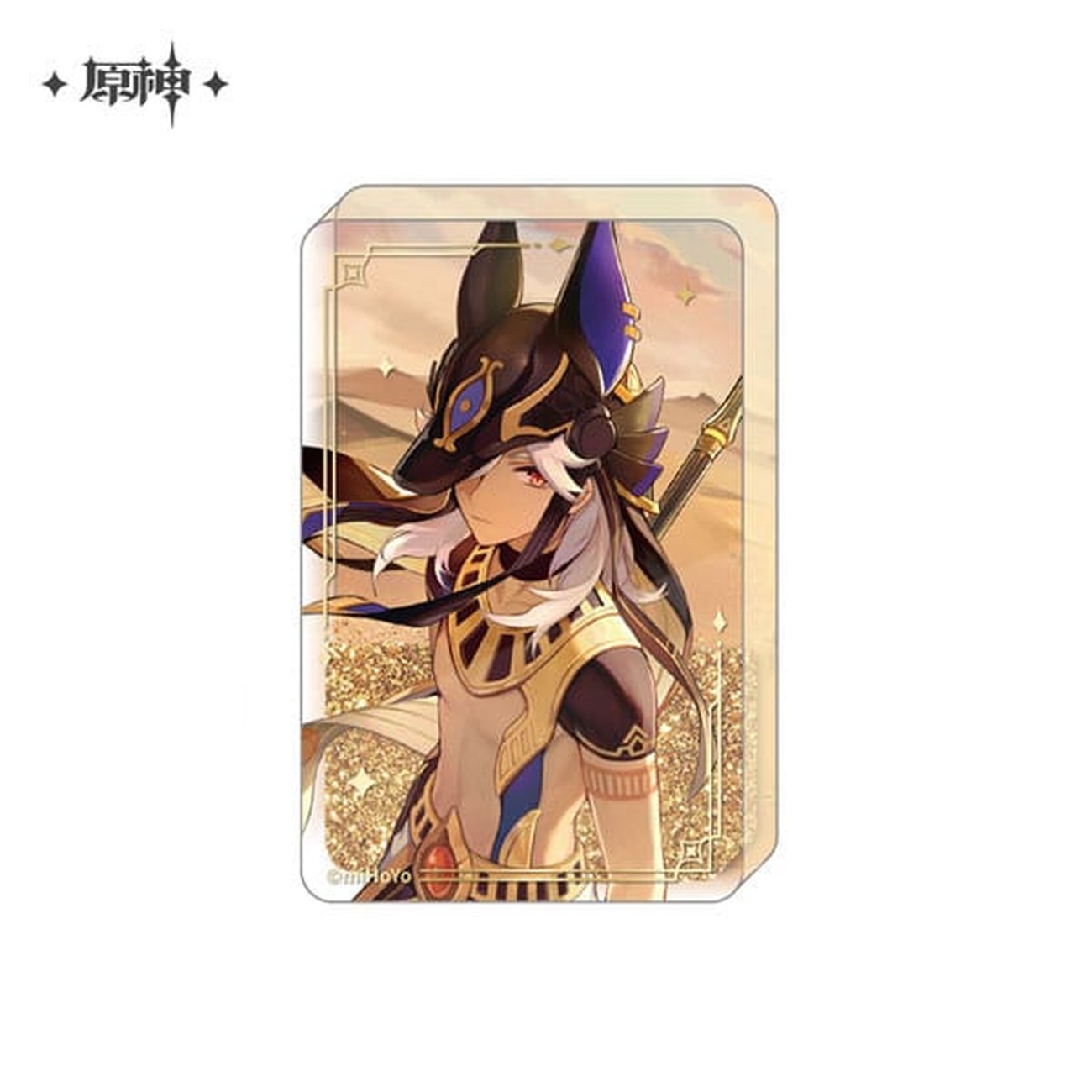 Genshin Impact Akrylglitterprydnad: Cyno 8,5 cm