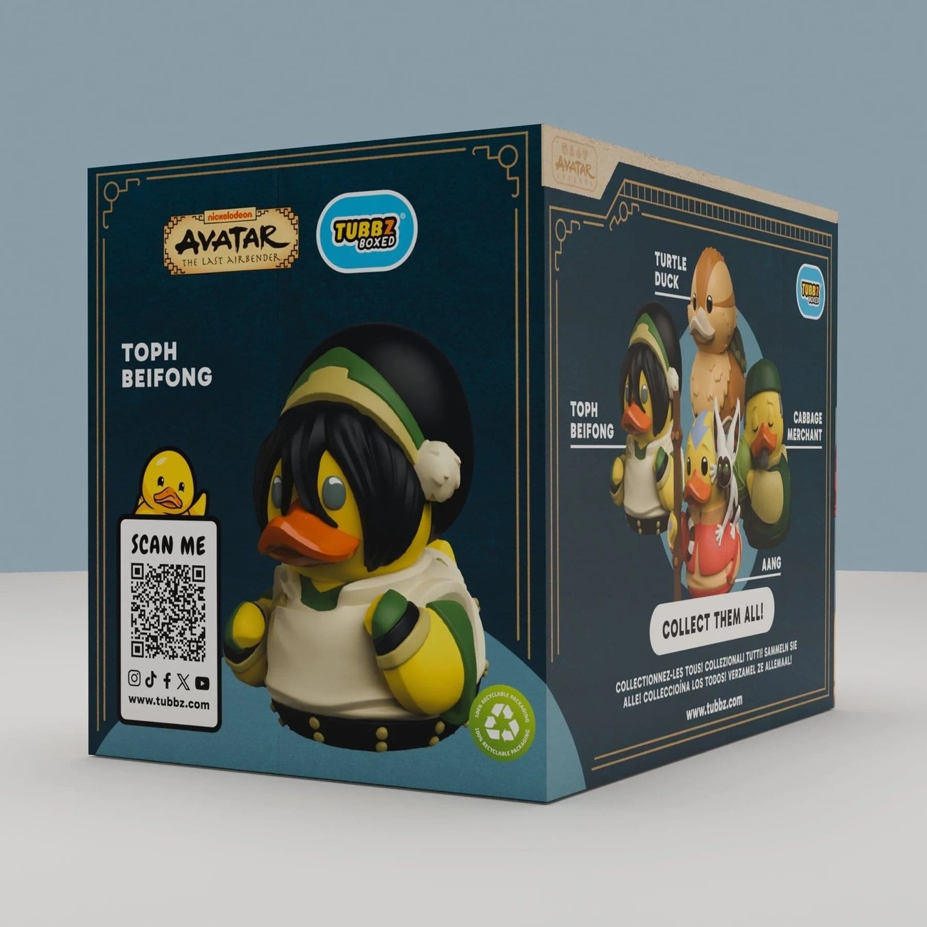 Avatar La leyenda de Aang figura Tubbz PVC Toph Beifong Boxed Edition 10 cm