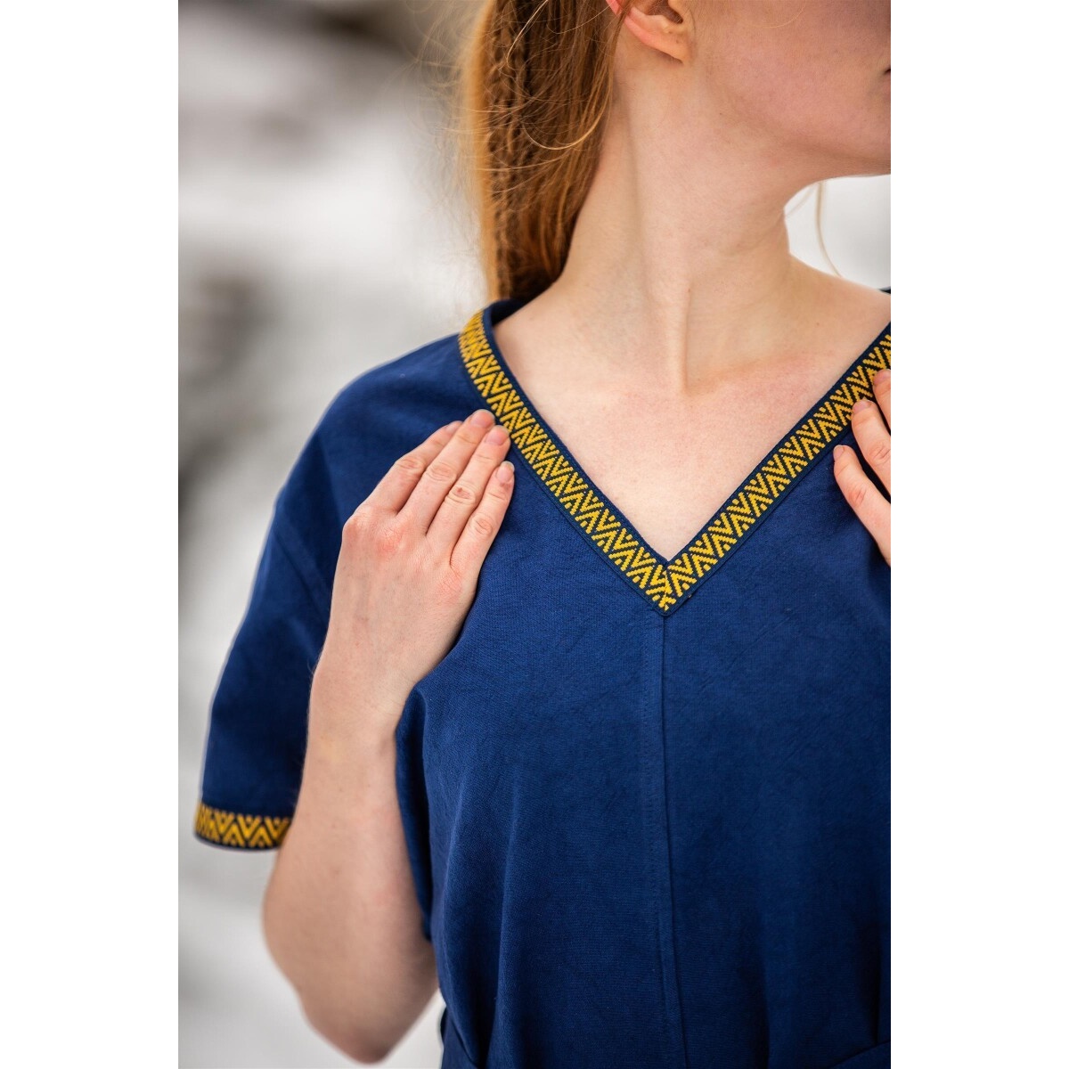 Medieval Viking Tunic Matilda blue