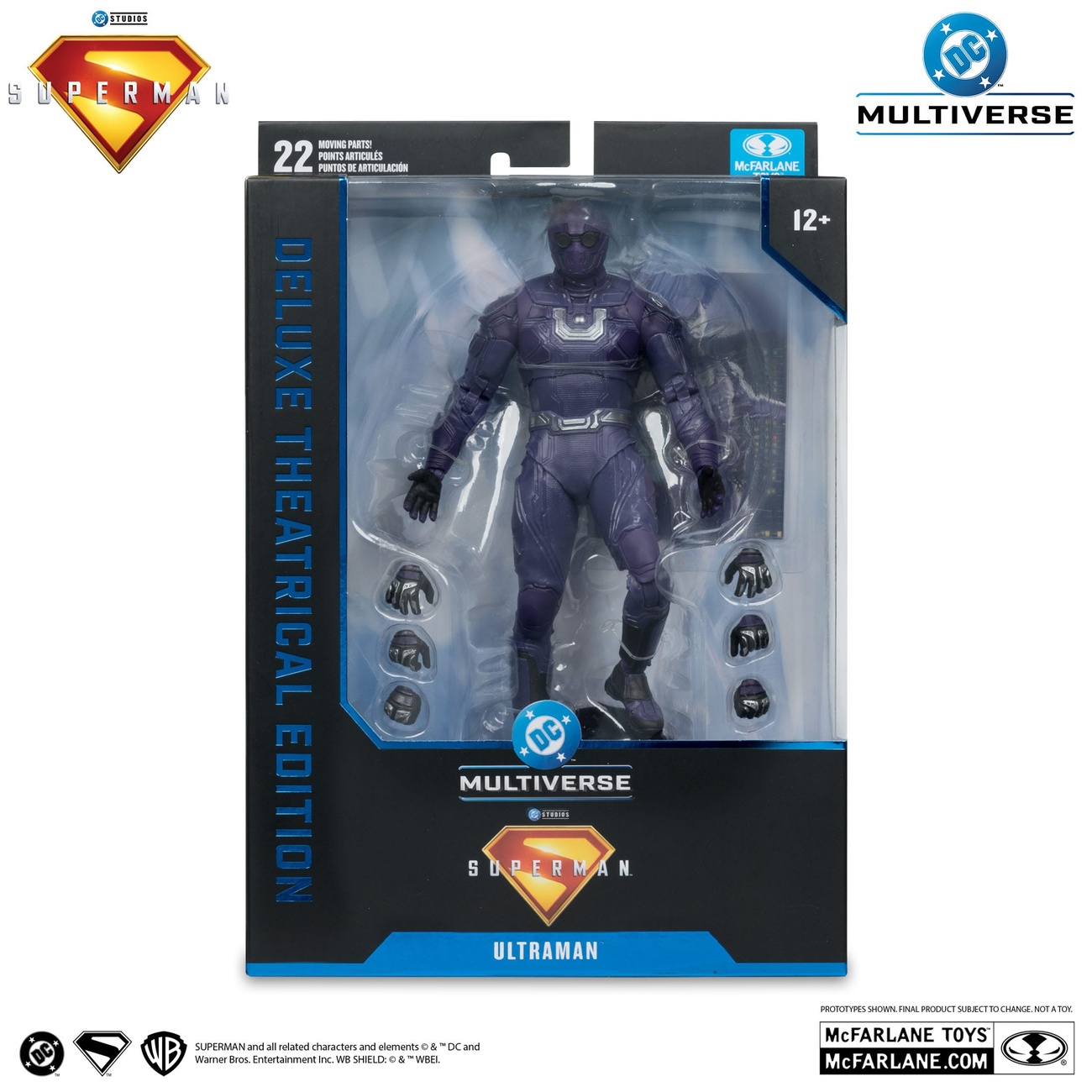 Superman (2025) DC Multiverse Action Figure Deluxe Ultraman 18 cm
