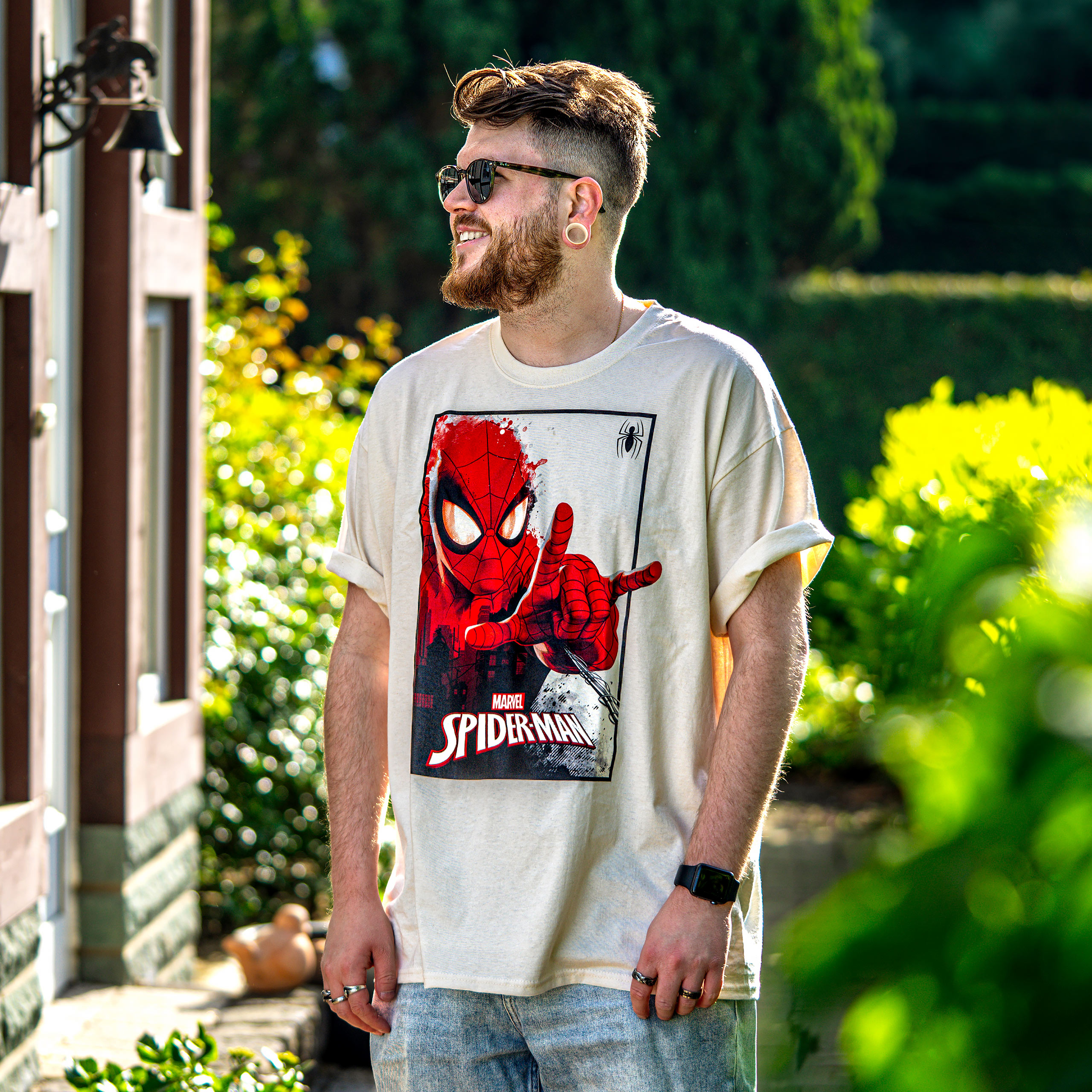 Spider-Man - Camiseta City Swinger