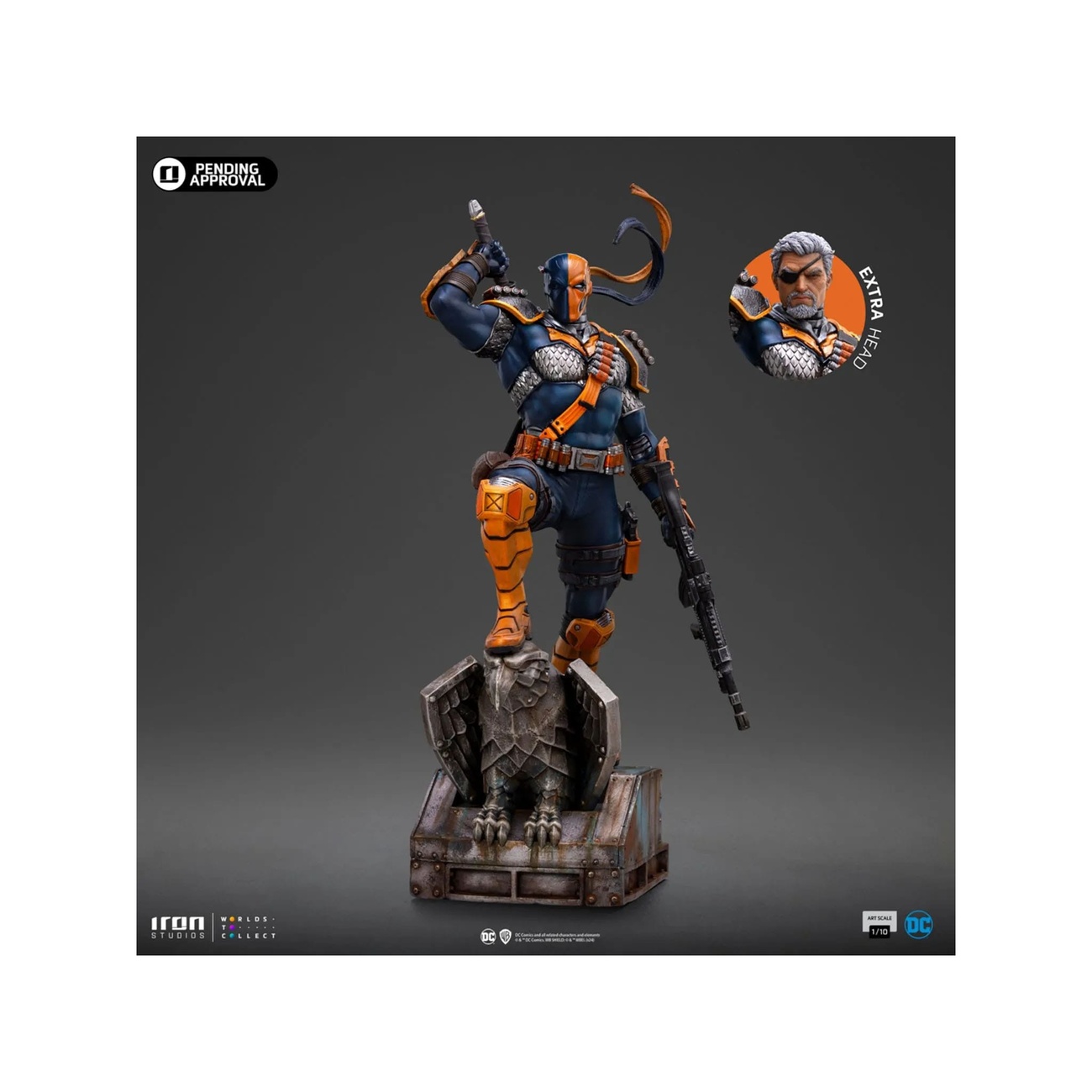 DC Comics Series nr 9 1/10-skala staty Deathstroke 26 cm
