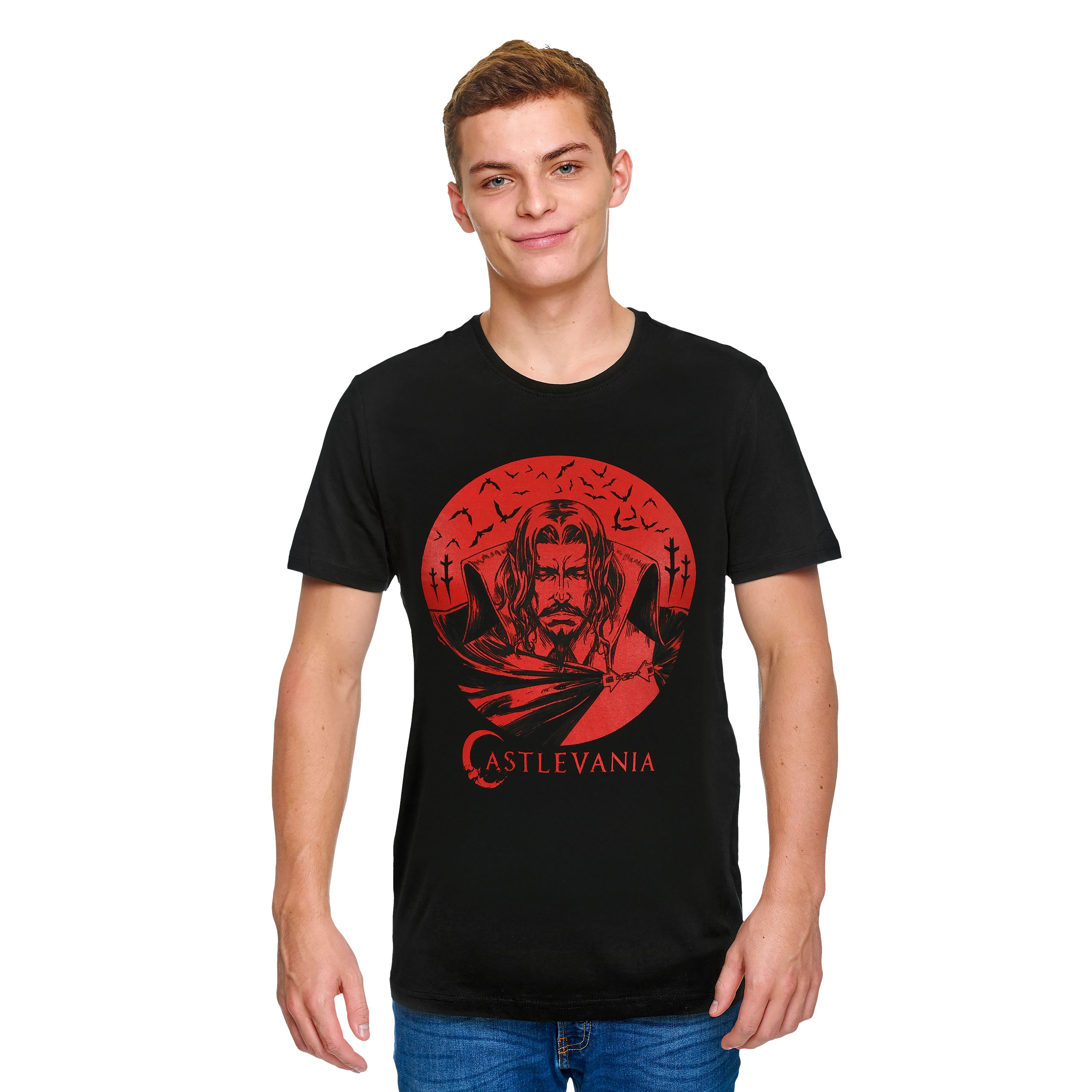 Castlevania - T-shirt Dracula noir | Elbenwald