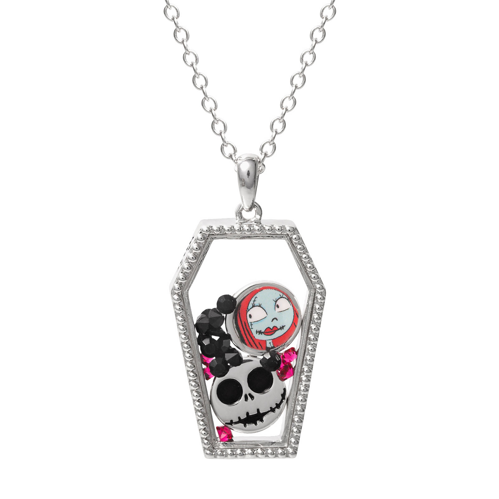 Nightmare Before Christmas - Jack and Sally Necklace