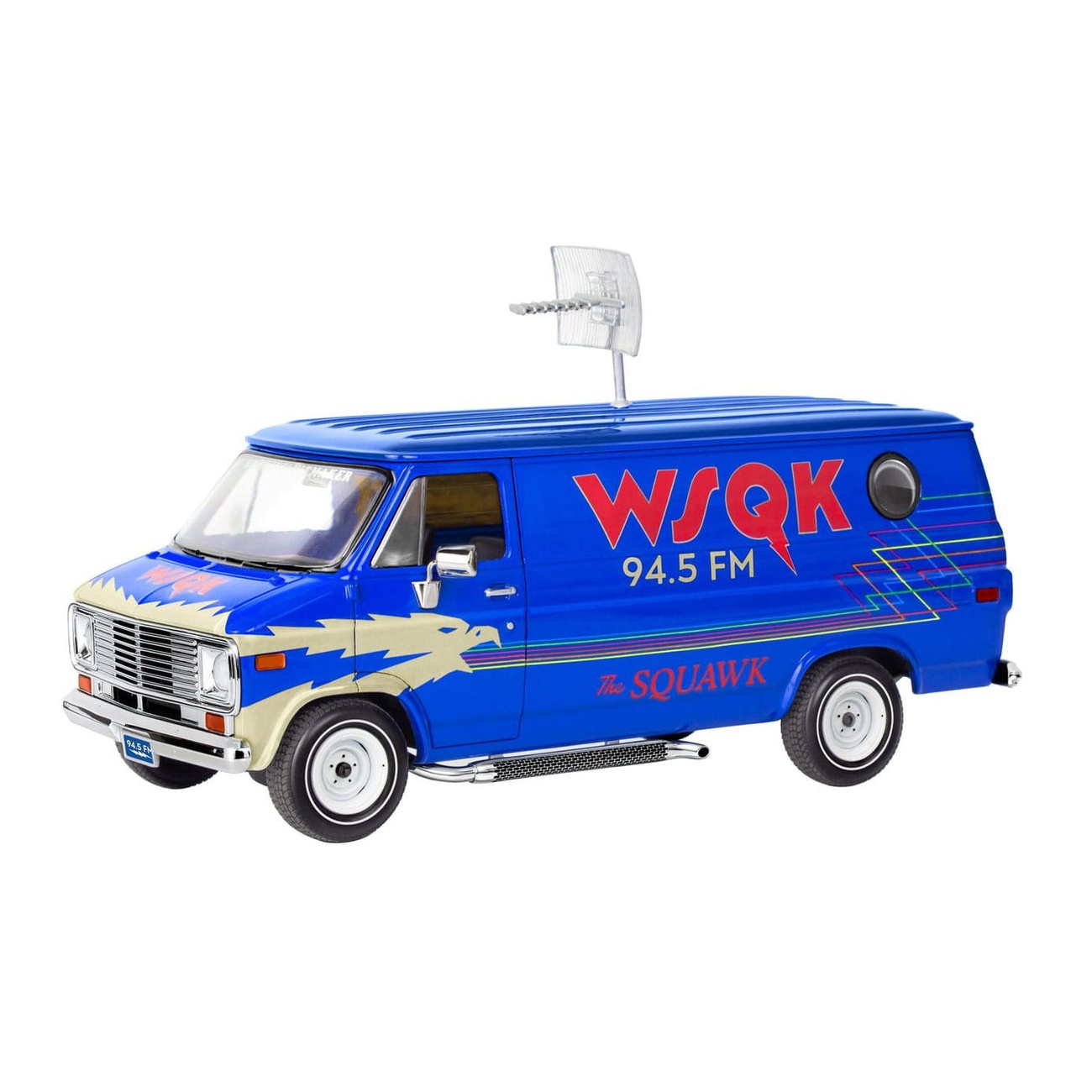 Stranger Things Modellino 1/25 Squawk Van 21 cm