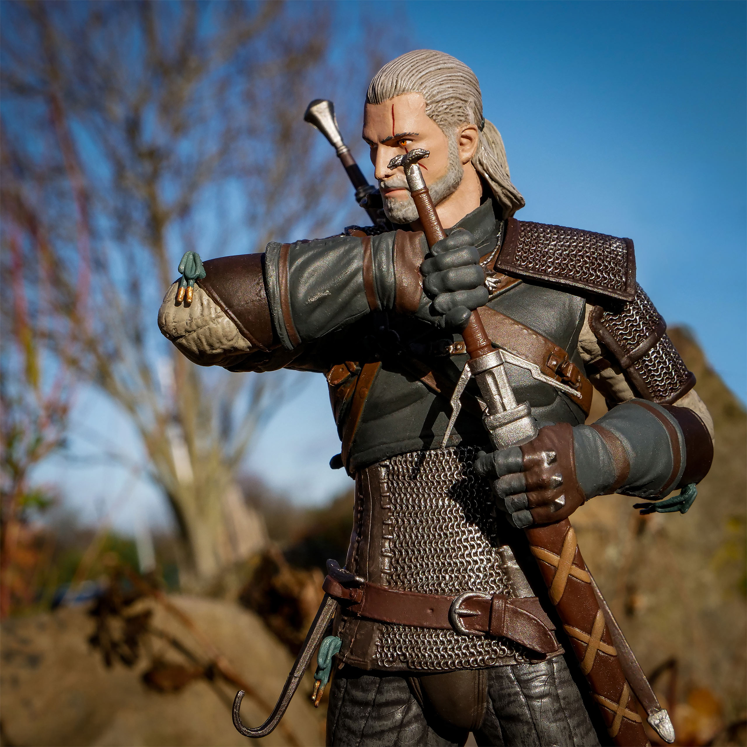 Witcher - Heart of Stone Geralt Statue 25 cm