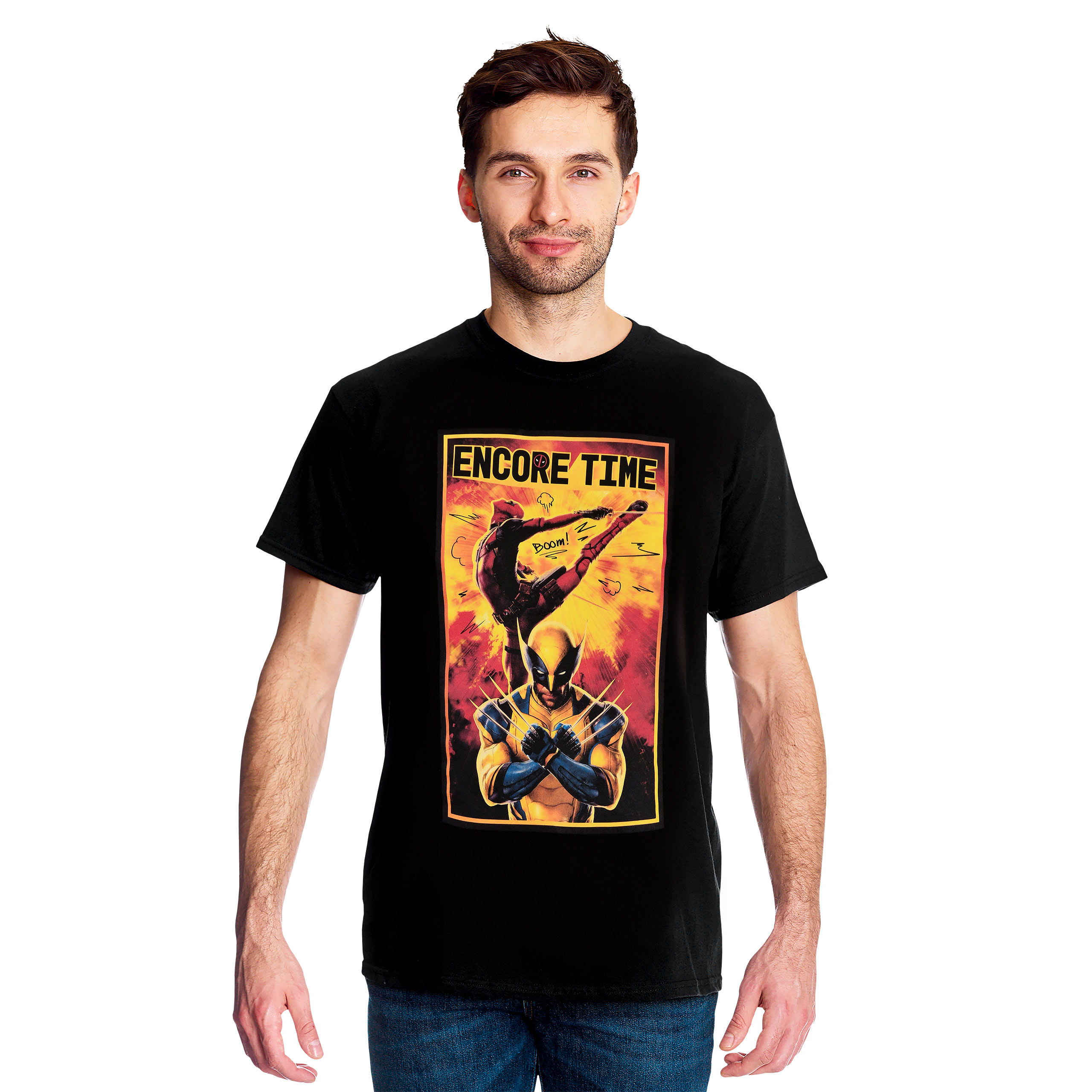 Deadpool 3 - Encore Time T-Shirt Noir