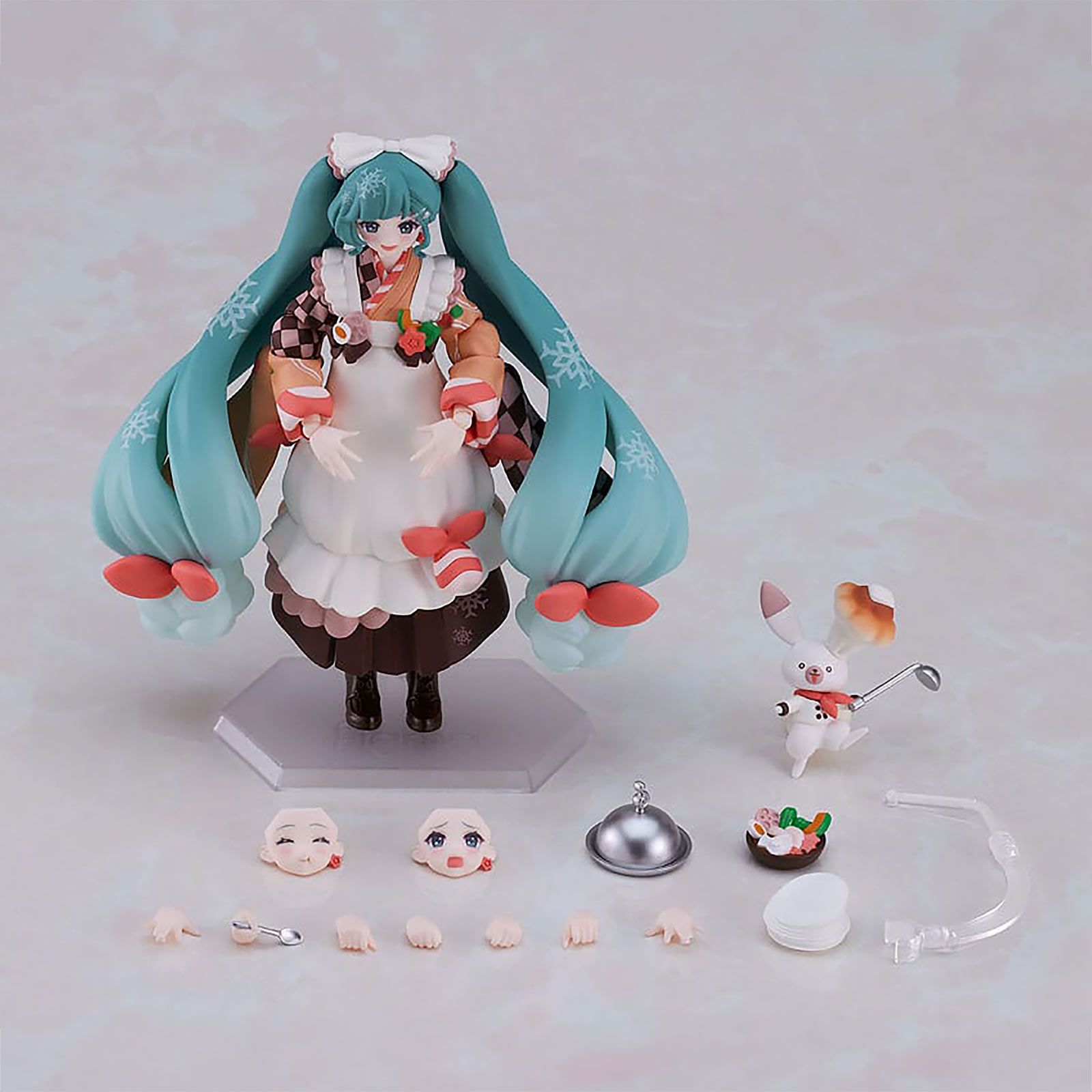 Hatsune Miku - Figura de acción Snow Miku Versión Winter Delicacy