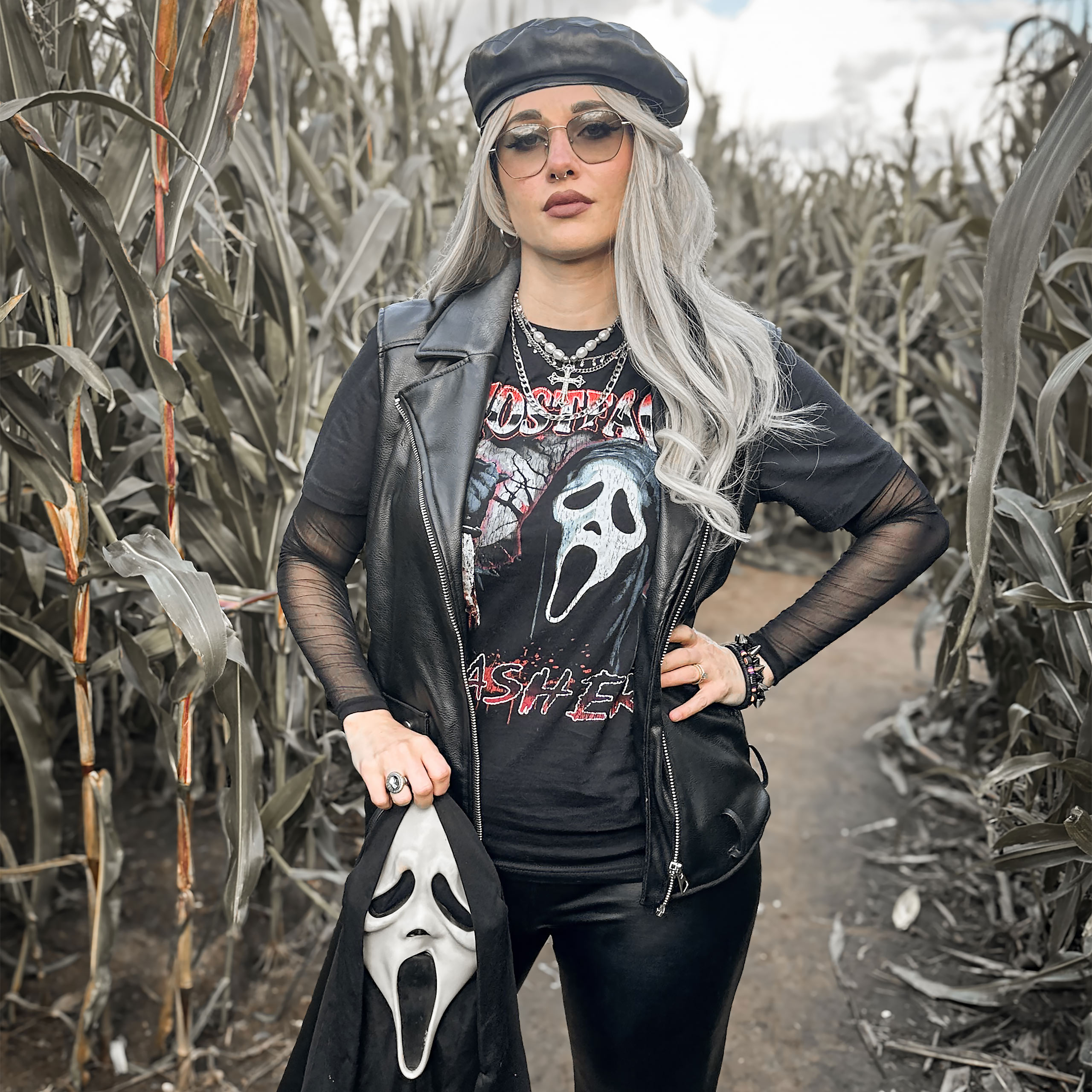 Ghost Face - Slasher T-Shirt black