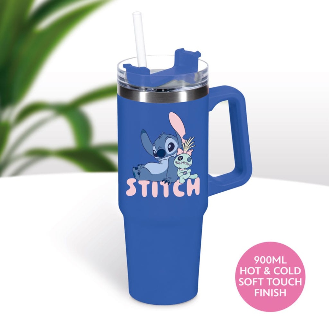 Lilo & Stitch Gobelet de Voyage To Go Stitch Bleu