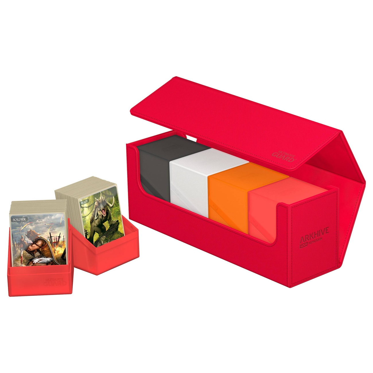 Ultimate Guard Arkhive 400+ Xenoskin - Red