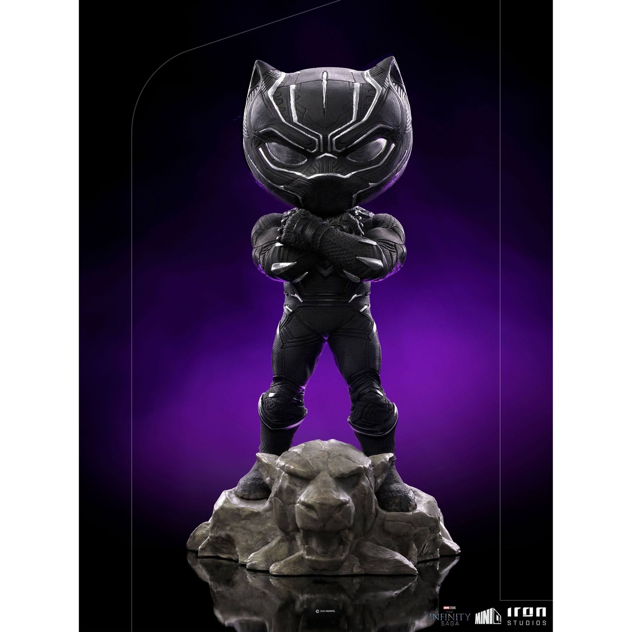 The Infinity Saga Mini Co. PVC-figur Black Panther 15 cm