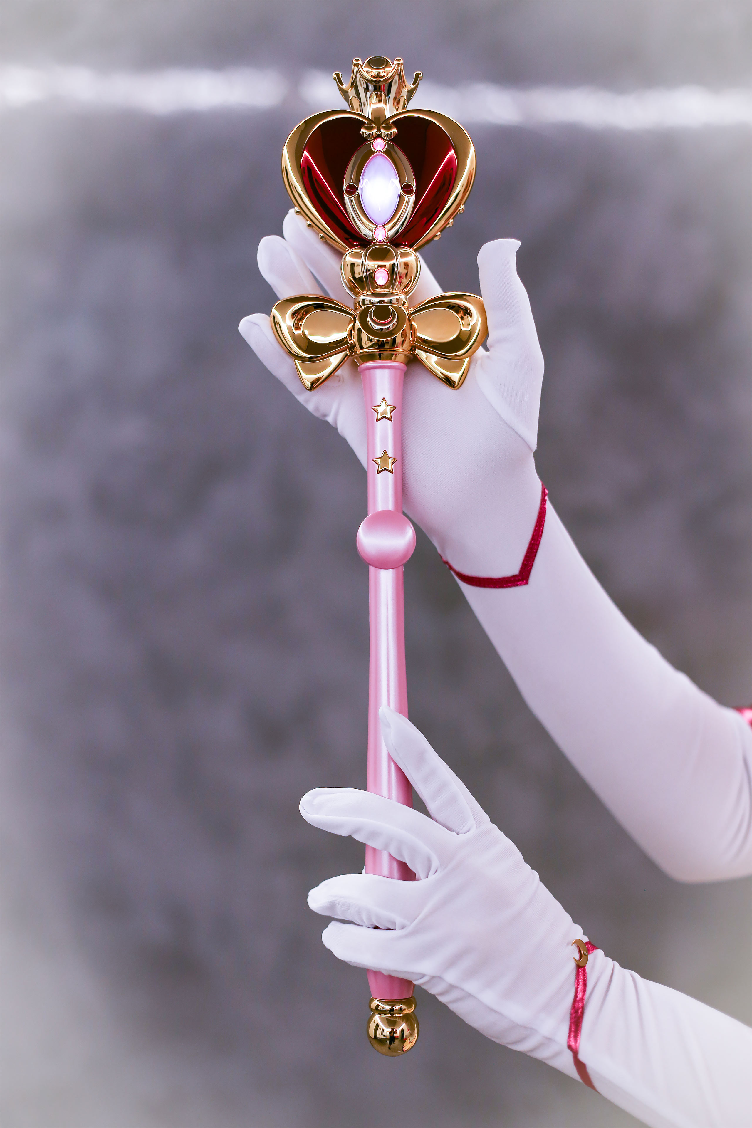 Sailor Moon - Replica del Scettro Cosmico dei Cuori Lunari