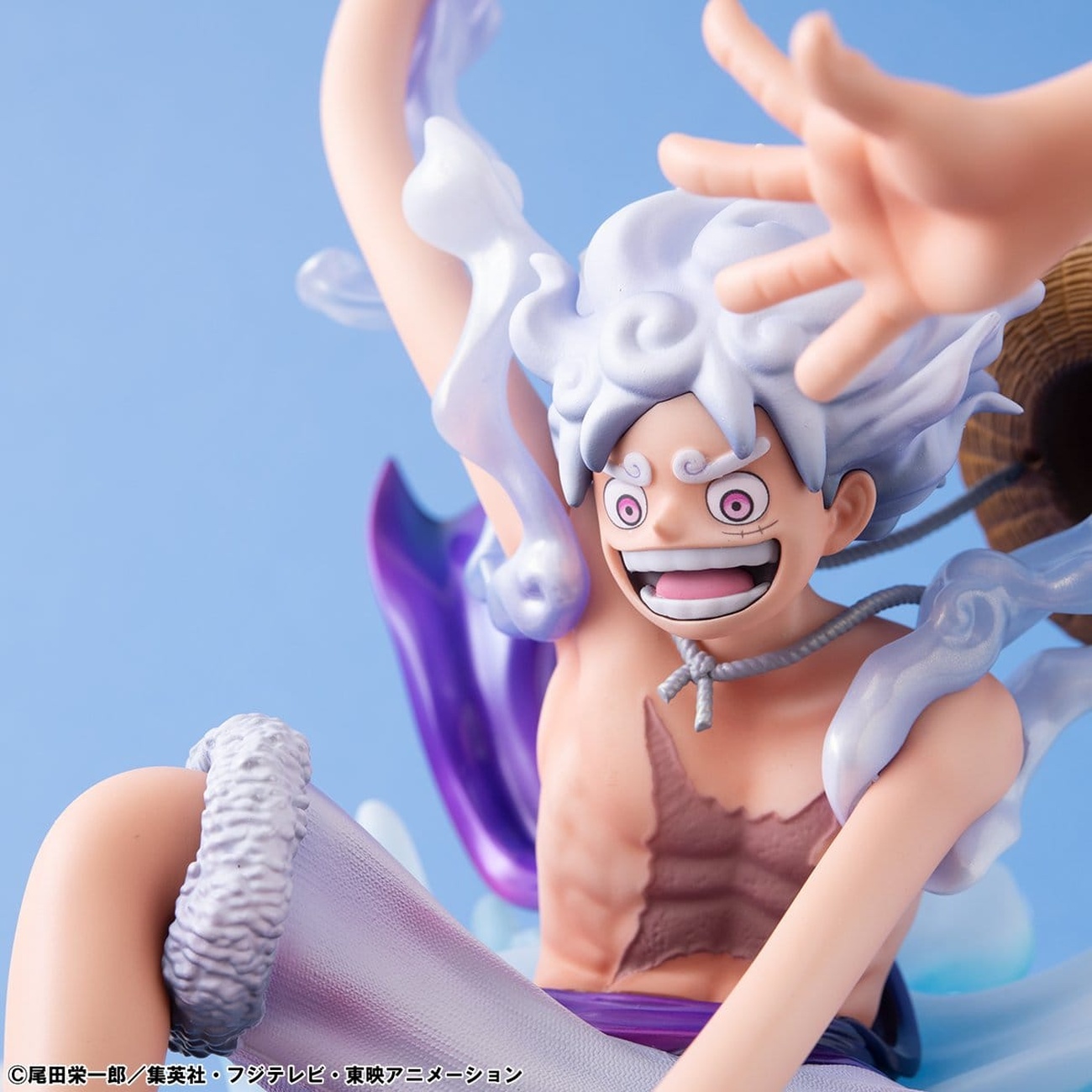 One Piece - Monkey D. Luffy Gear 5 Evolutionary History Figur