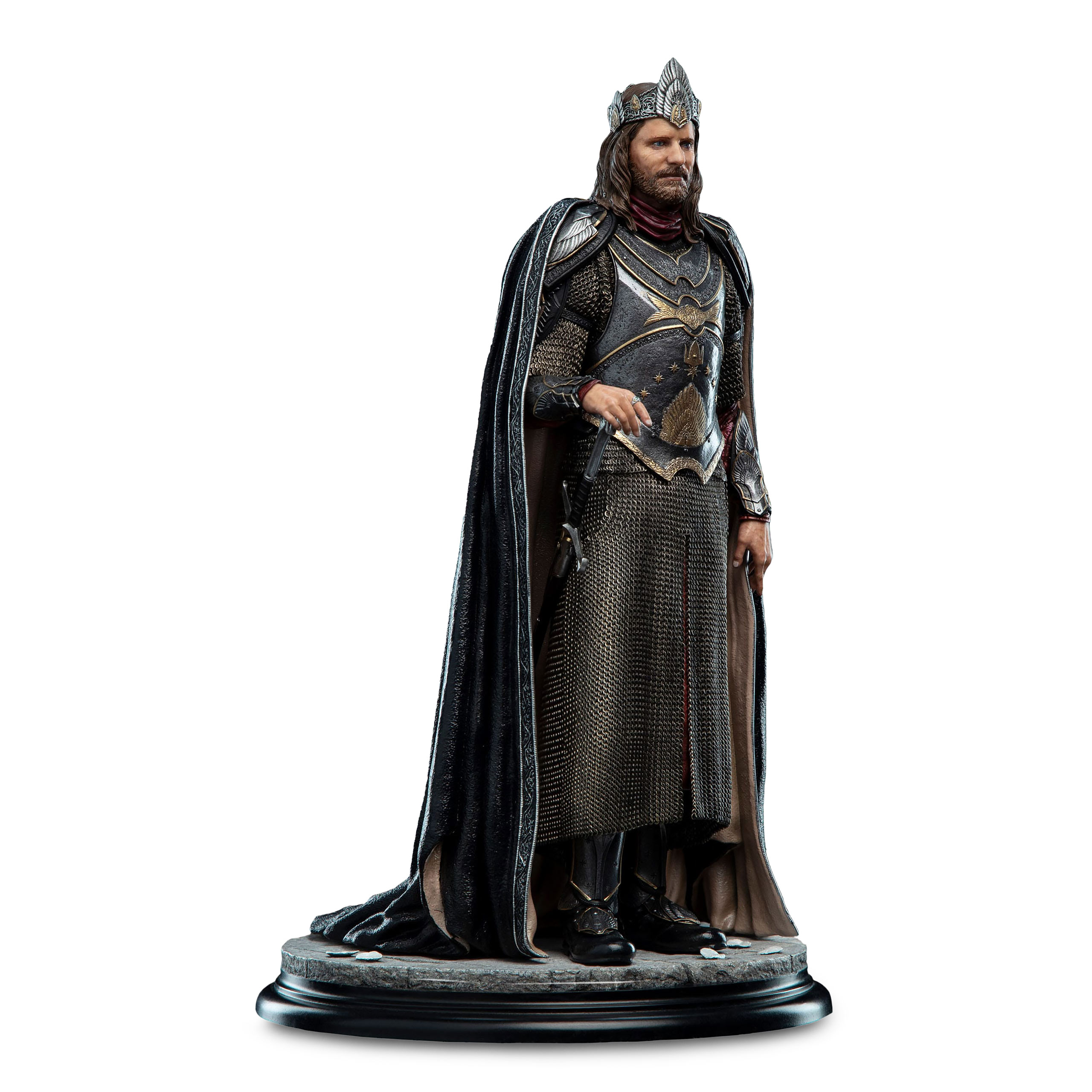 Le Seigneur des Anneaux - Figurine Roi Aragorn Série Classique