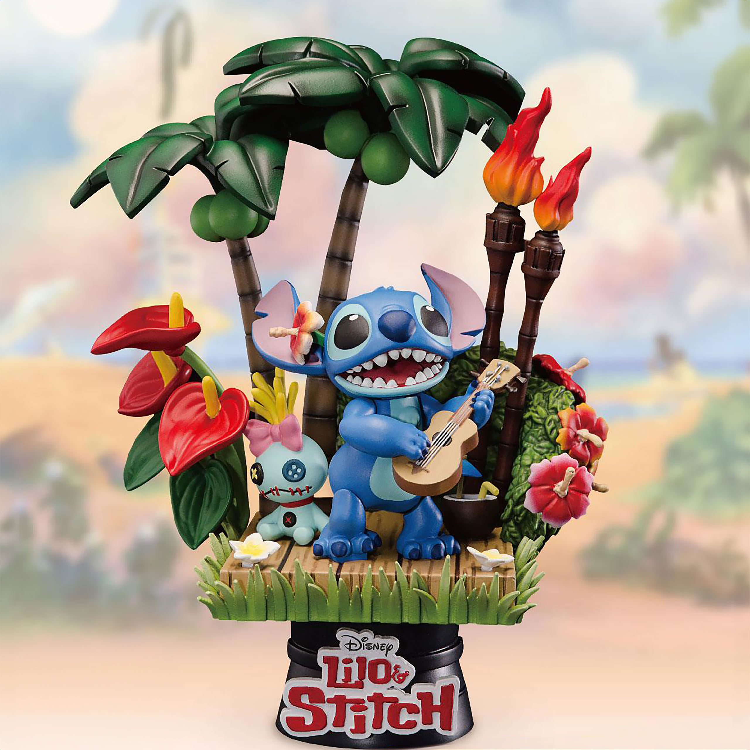 Figura Diorama Stitch D-Stage - Lilo & Stitch