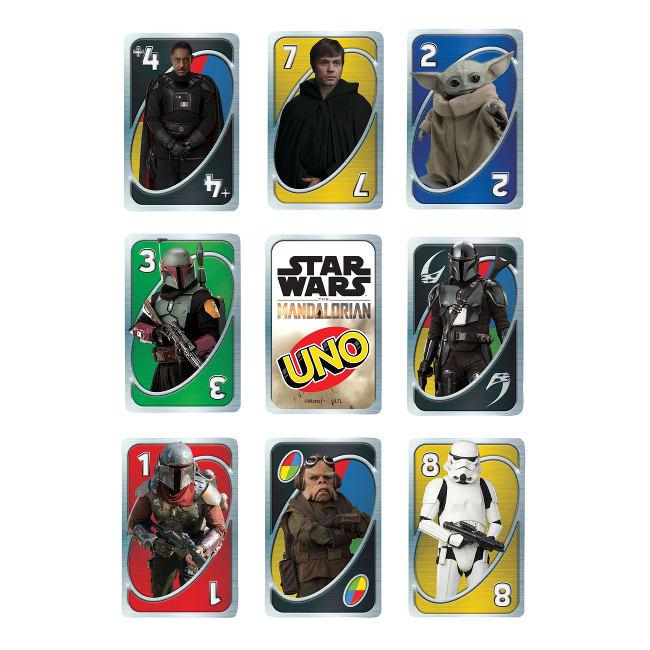 Star Wars: The Mandalorian UNO Kartenspiel