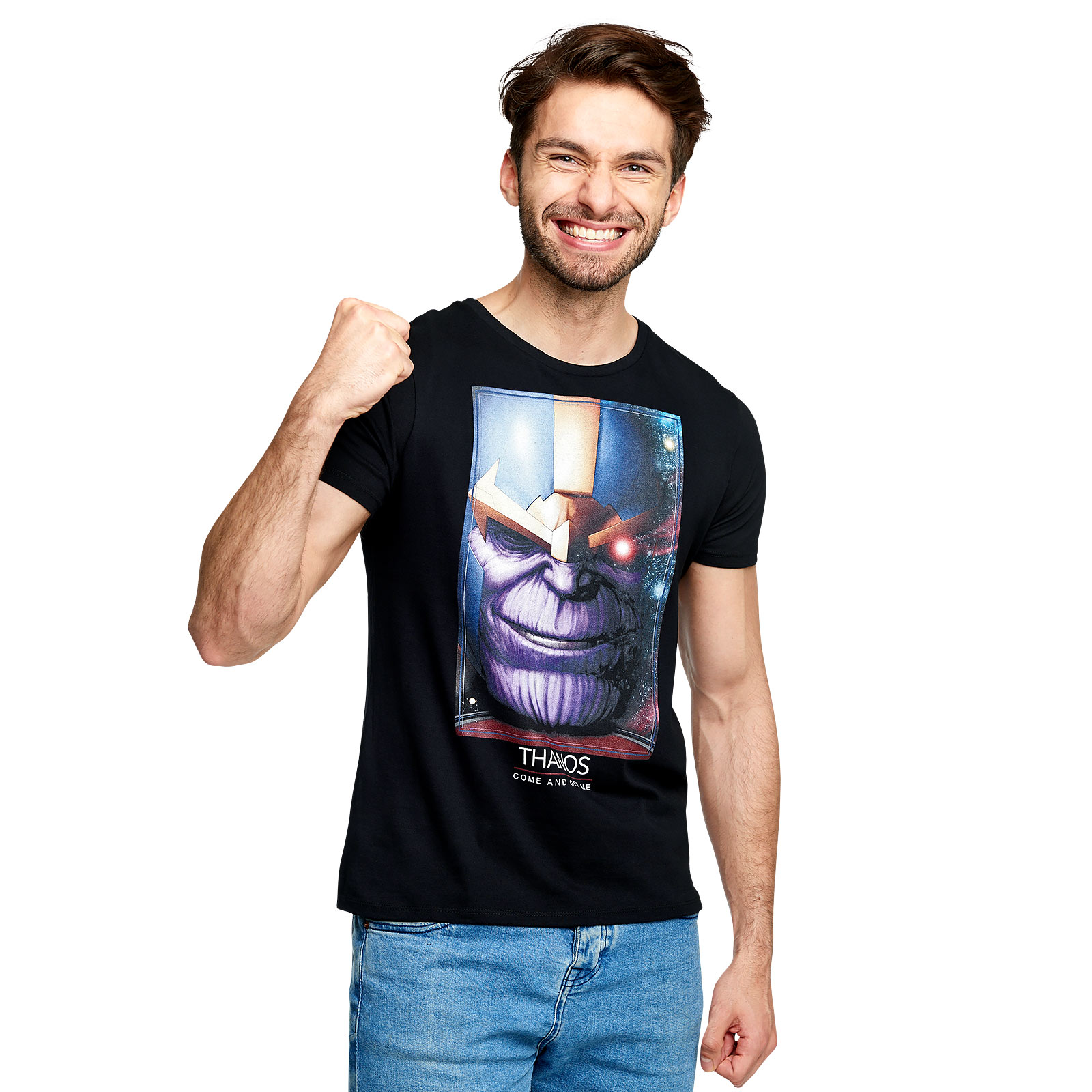 Avengers - Thanos Titan T-Shirt Zwart